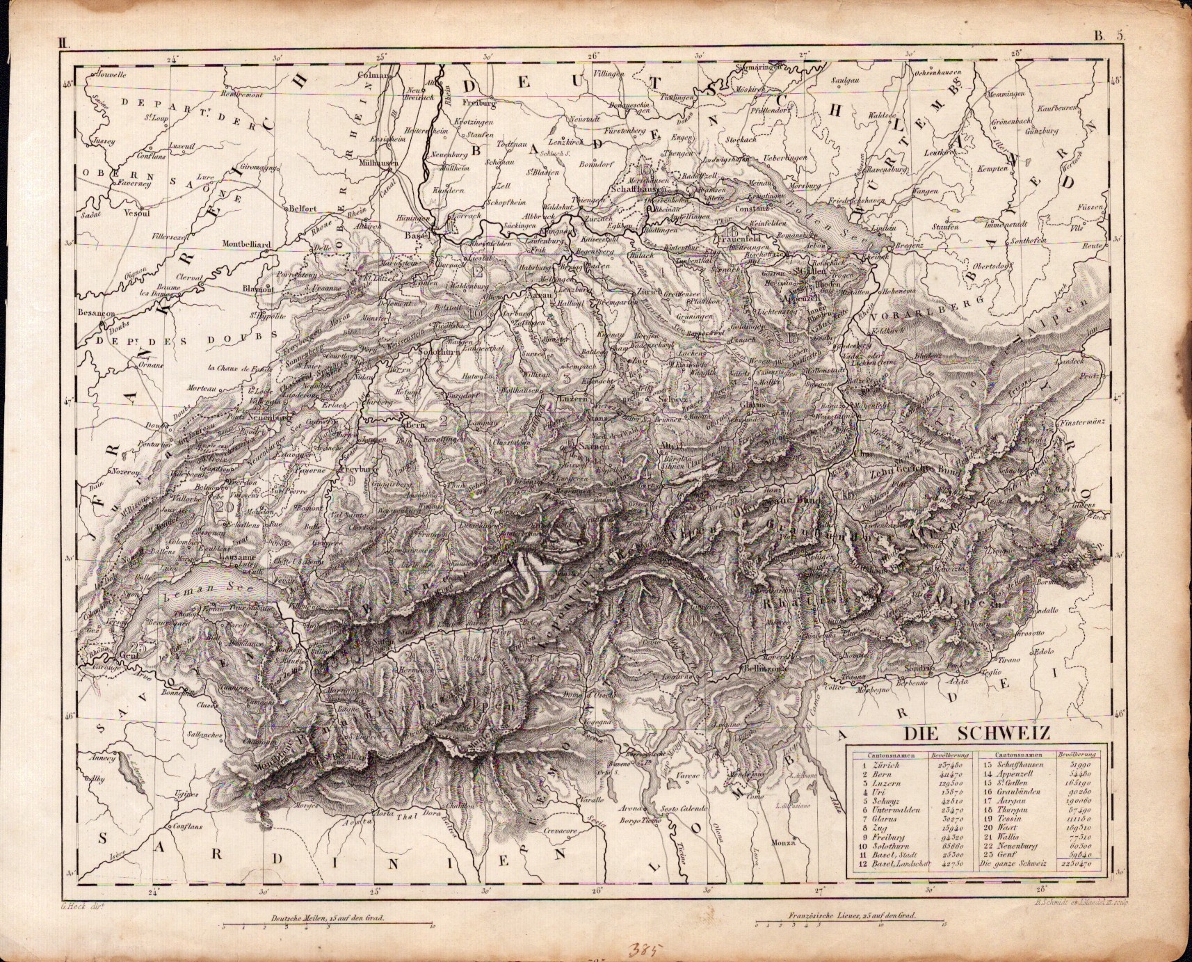 Lotto di mappe varie