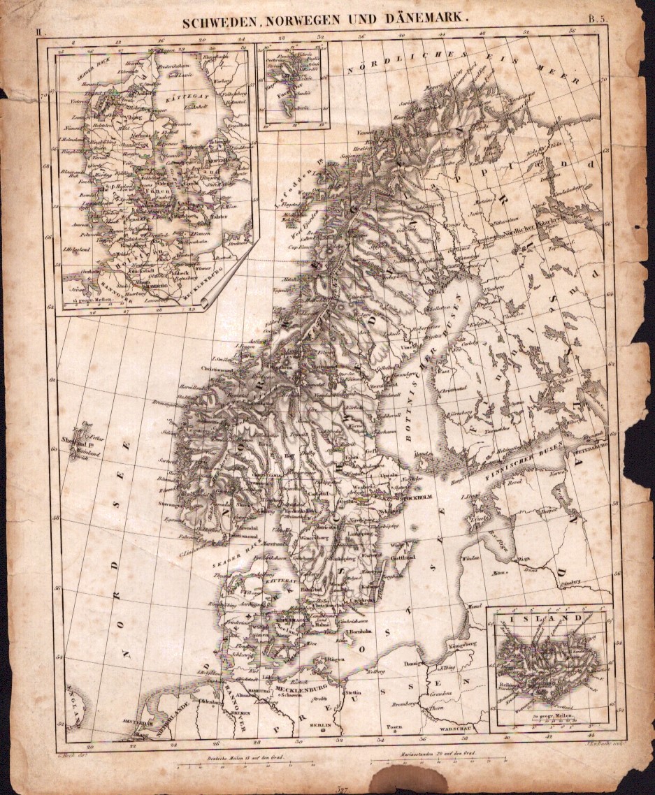 Lotto di mappe varie