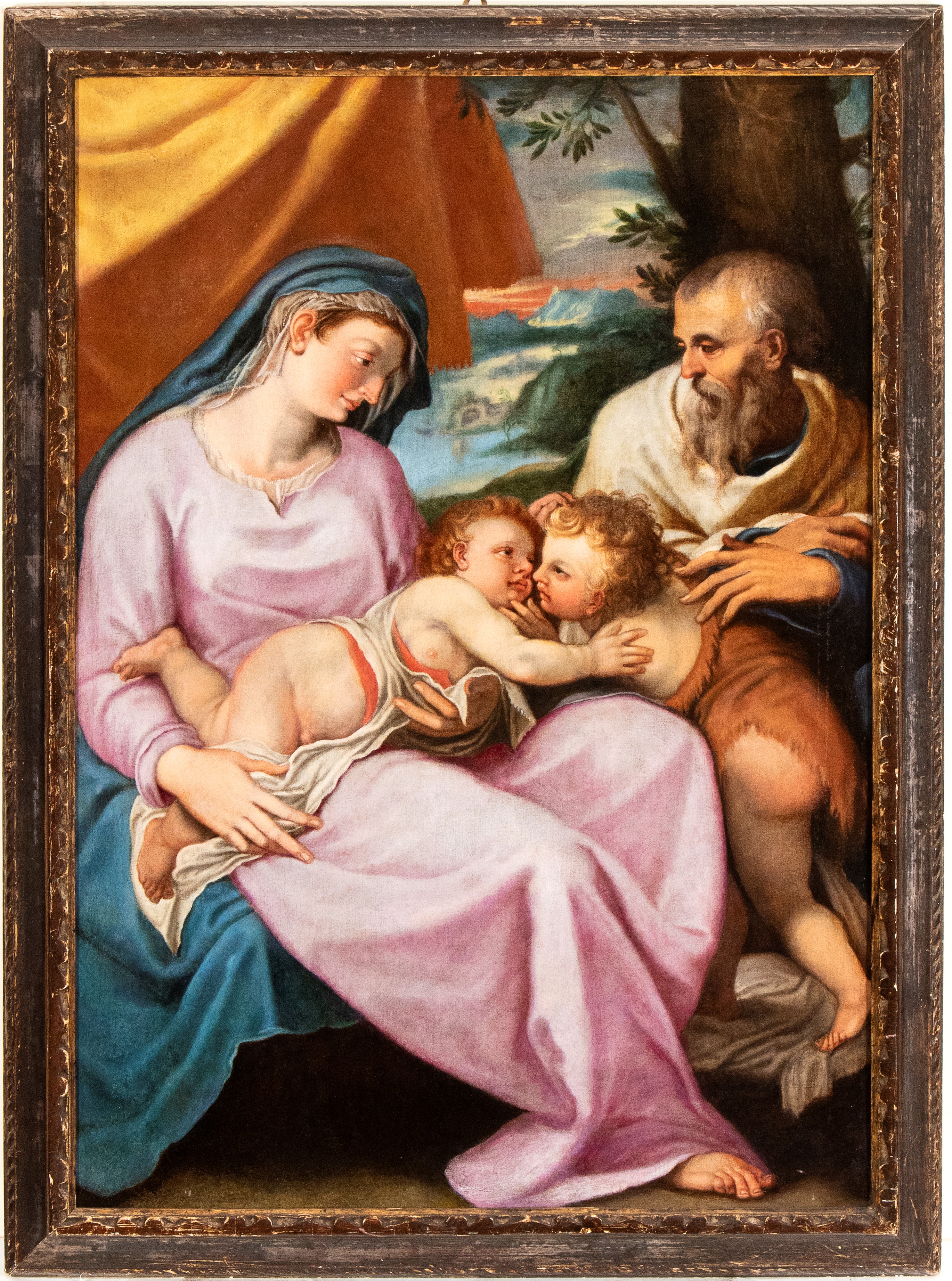 Girolamo Muziano - Sacra Famiglia con San Giovannino