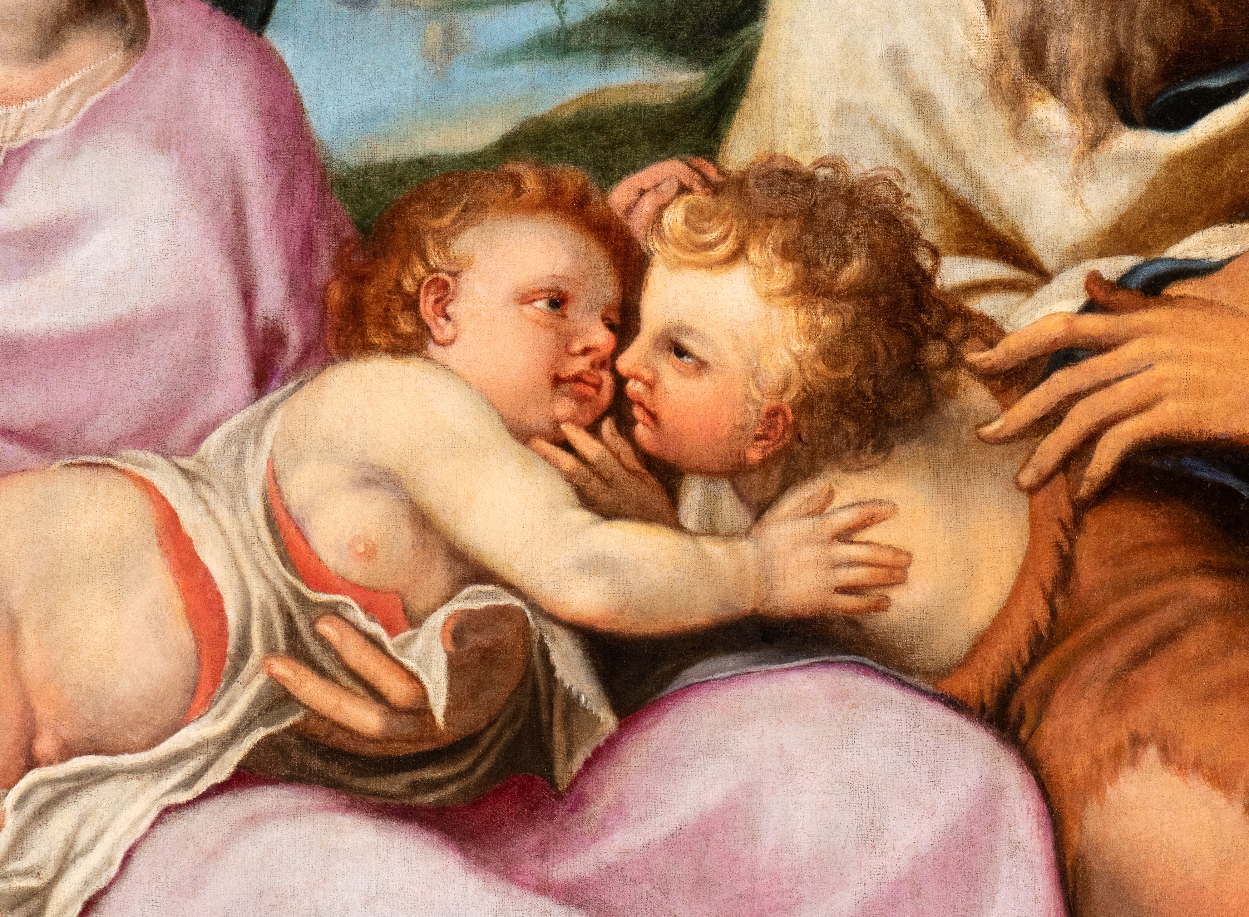 Girolamo Muziano - Sacra Famiglia con San Giovannino