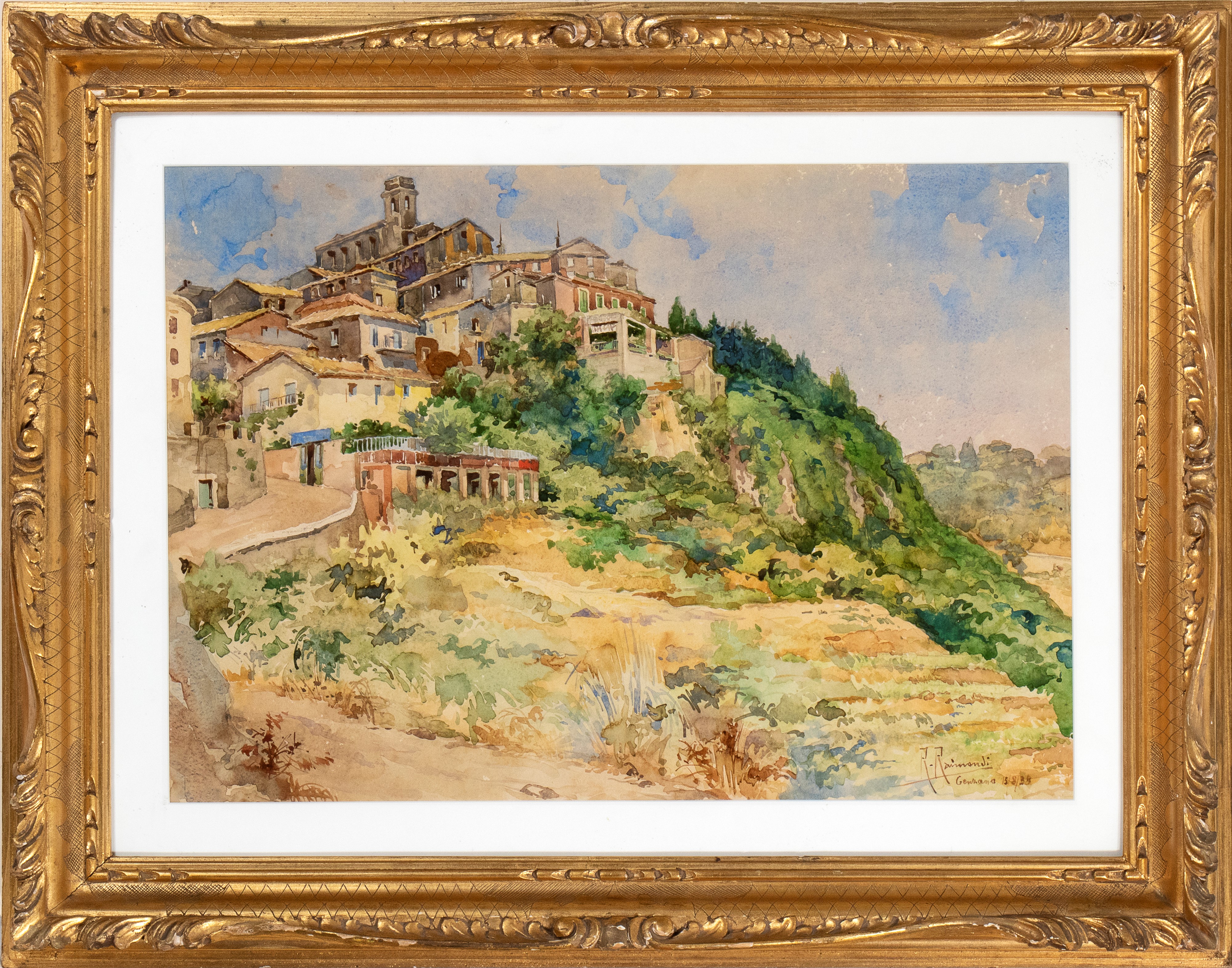 Roberto Raimondi - Veduta di Genzano