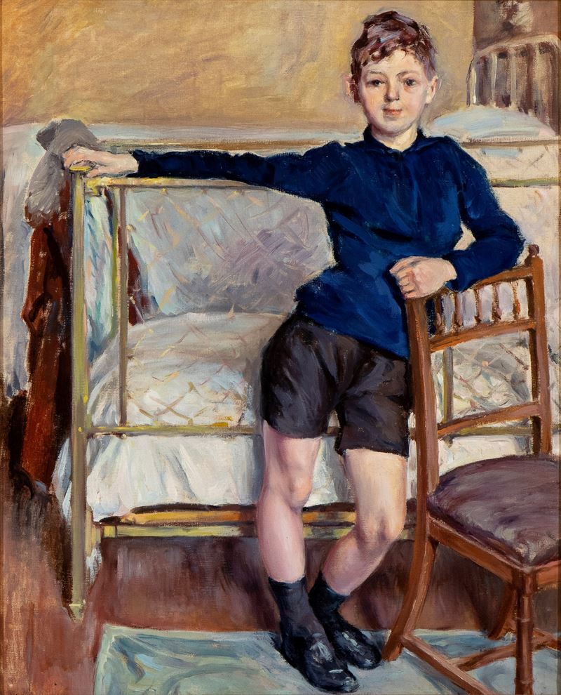 Angelo Rossi - Ritratto del Figlio Piero