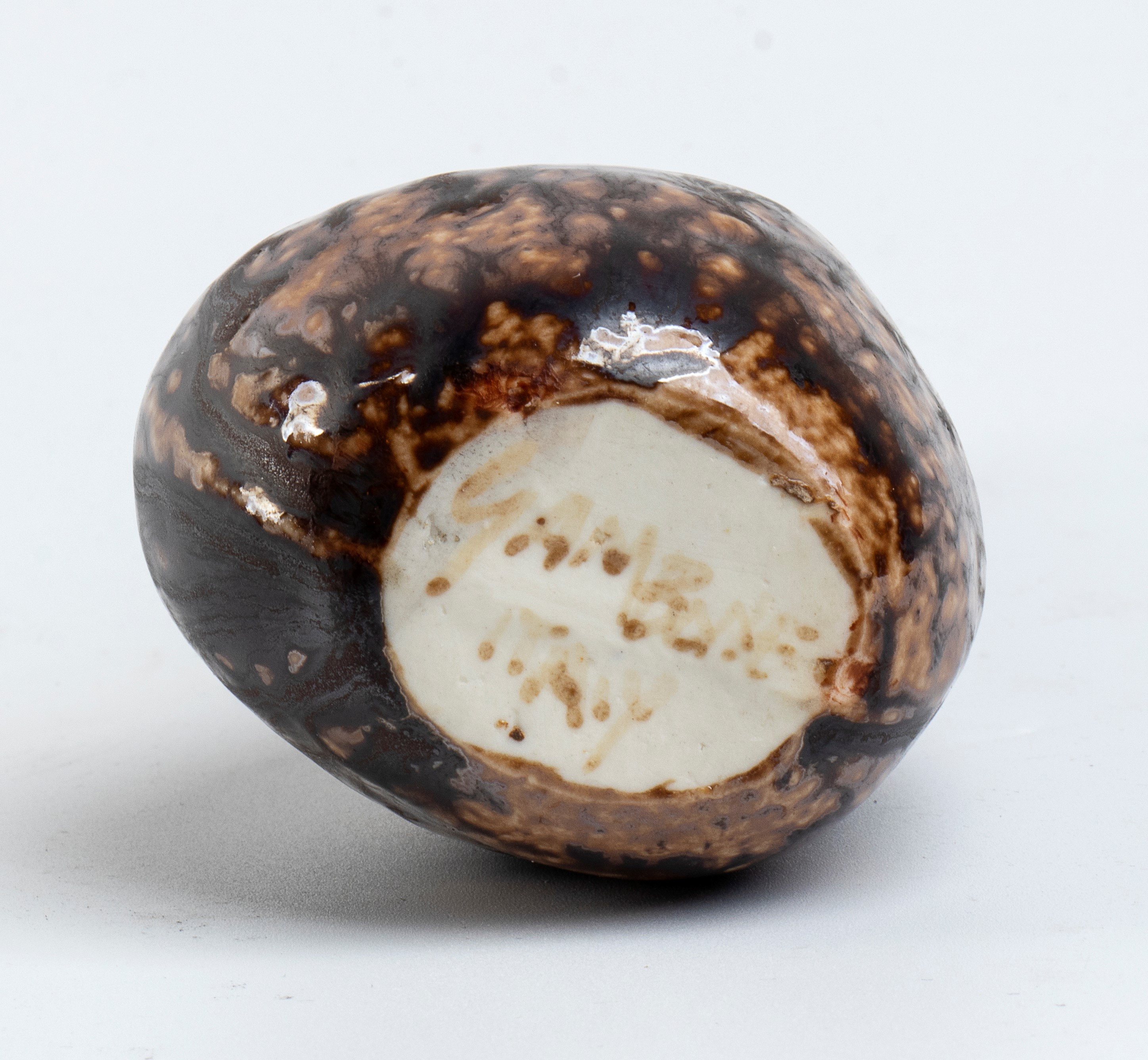 Guido Gambone - Piccola Bottiglia Marrone