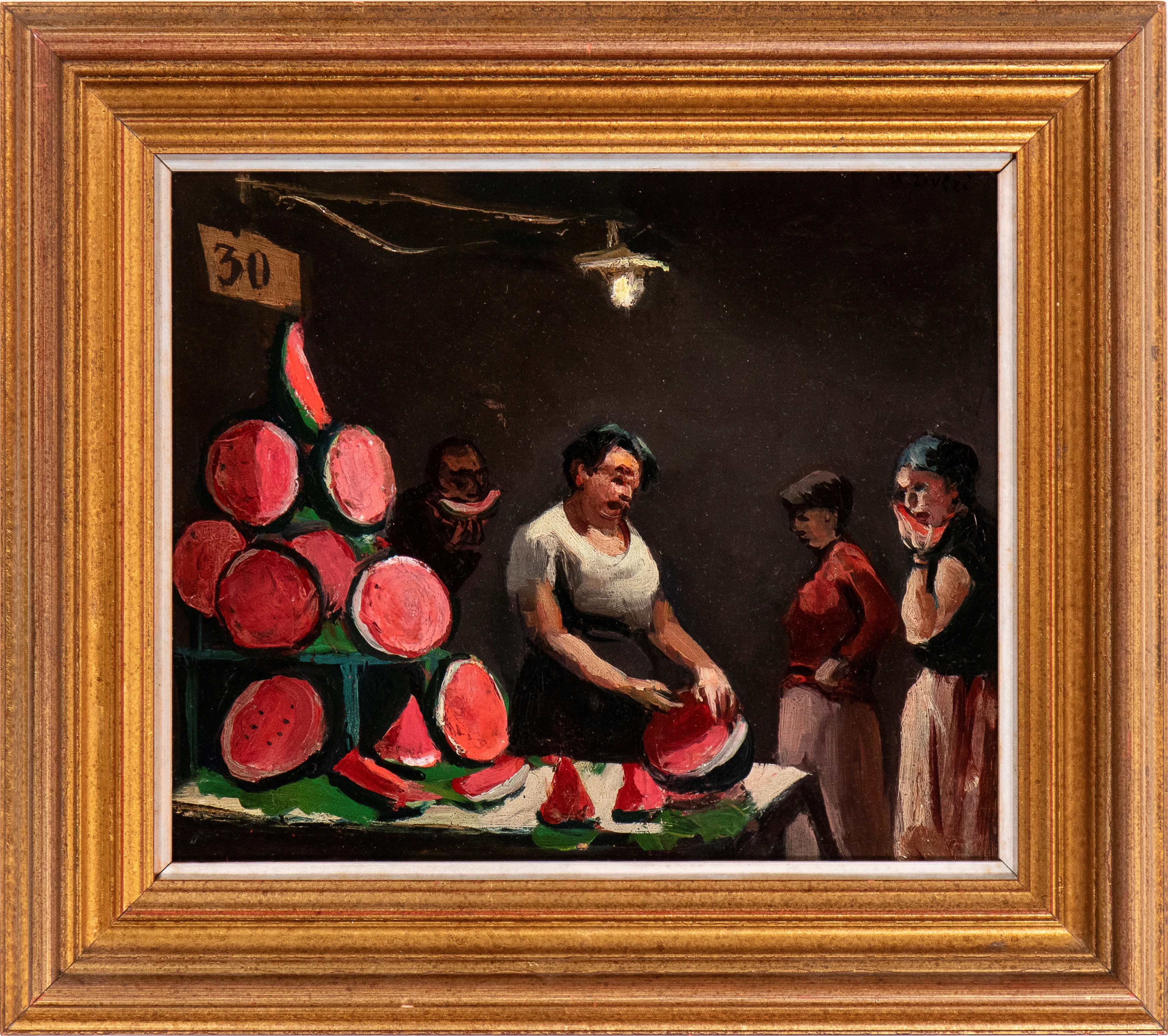 Alberto Ziveri - Venditrice di Angurie