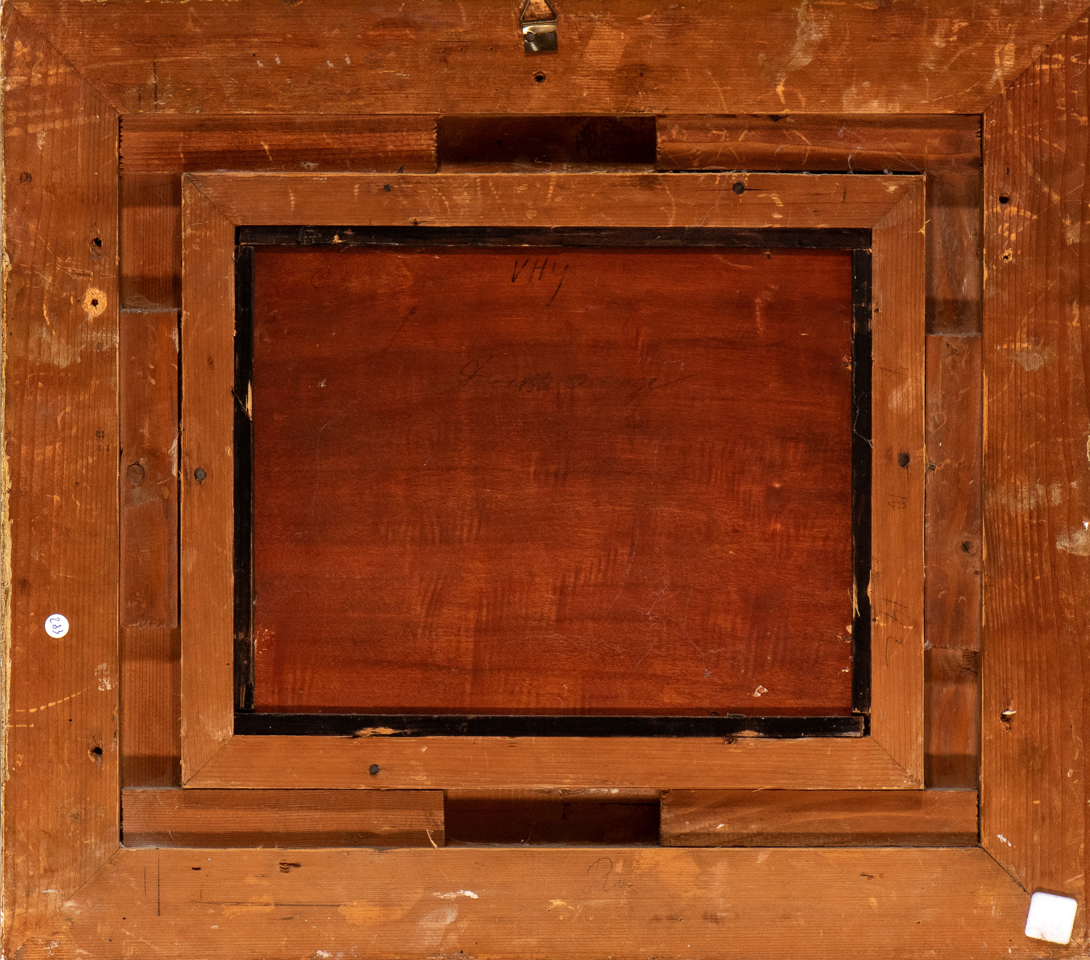 Lotto di due quadri raffiguranti coppie di bambini