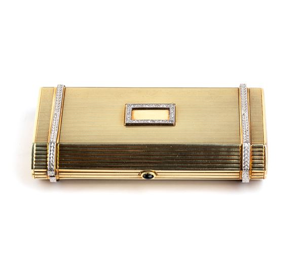 American Gold diamond snuff box