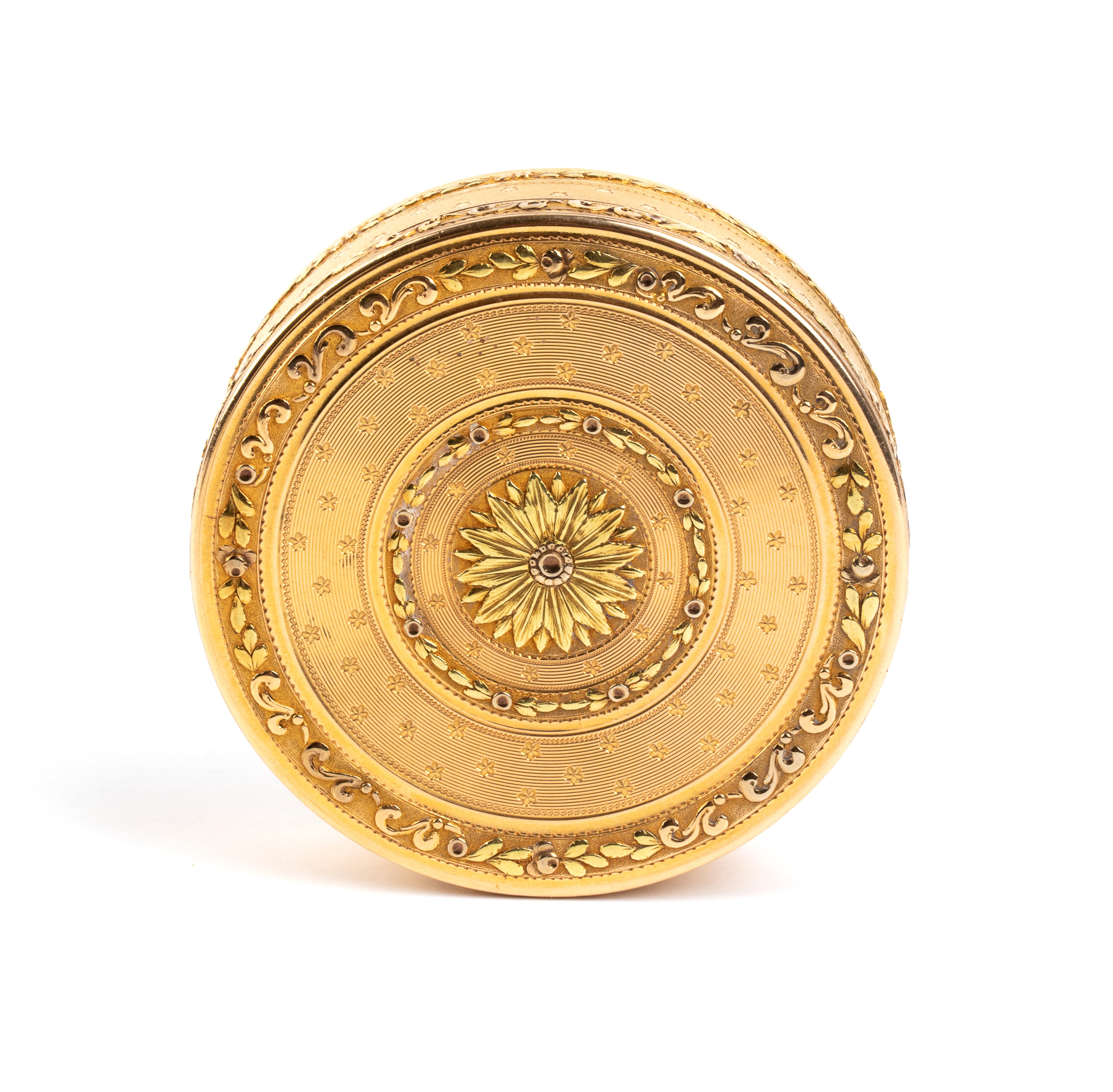 Tabacchiera francese in oro