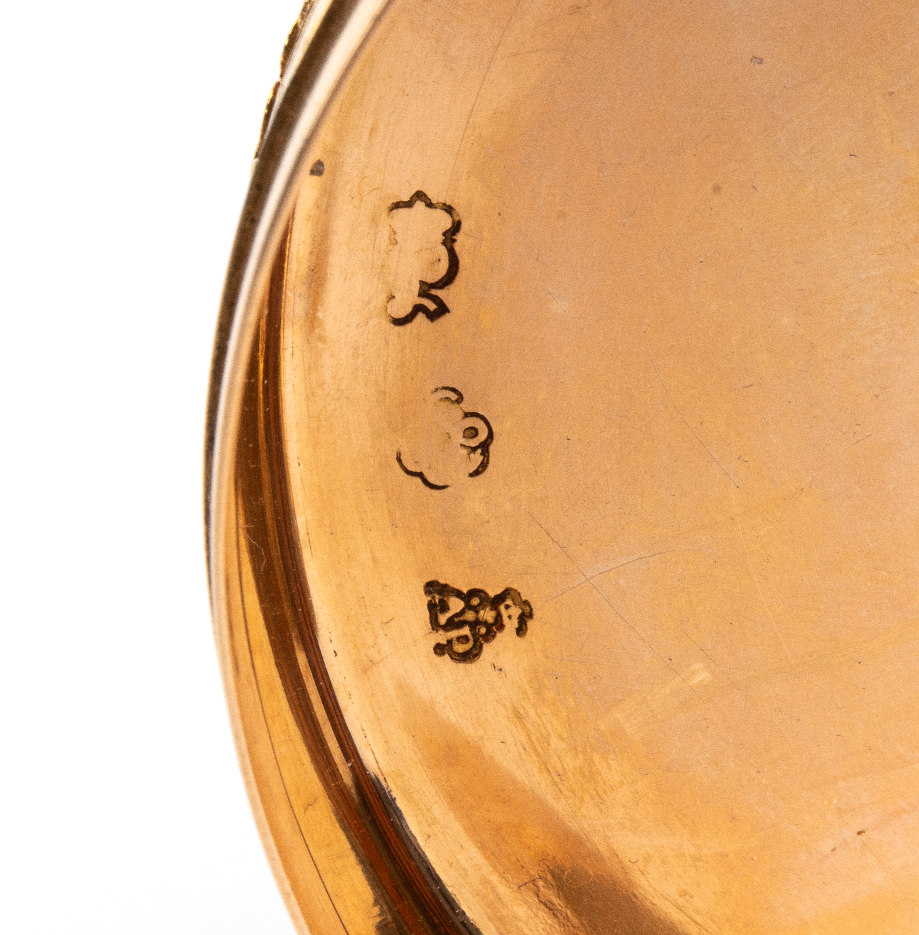 Tabacchiera francese in oro