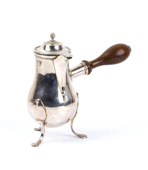 Italian solid silver coffee pot