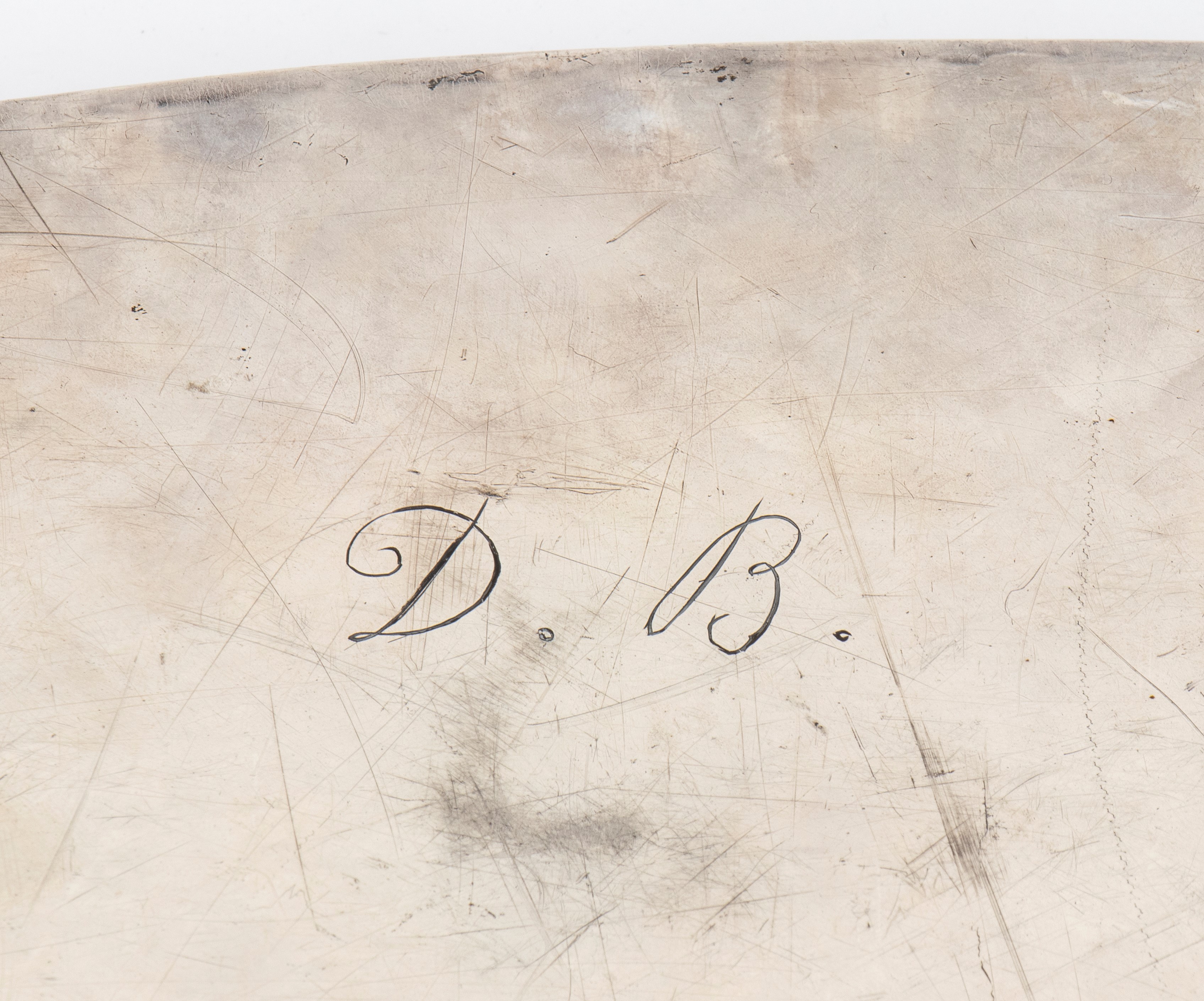 Vassoio italiano in argento