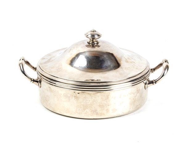 Italian solid silver tureen