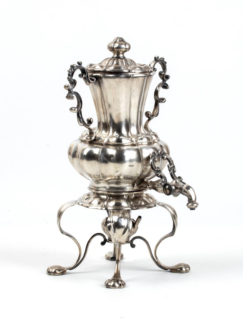 Samovar austriaco in argento
