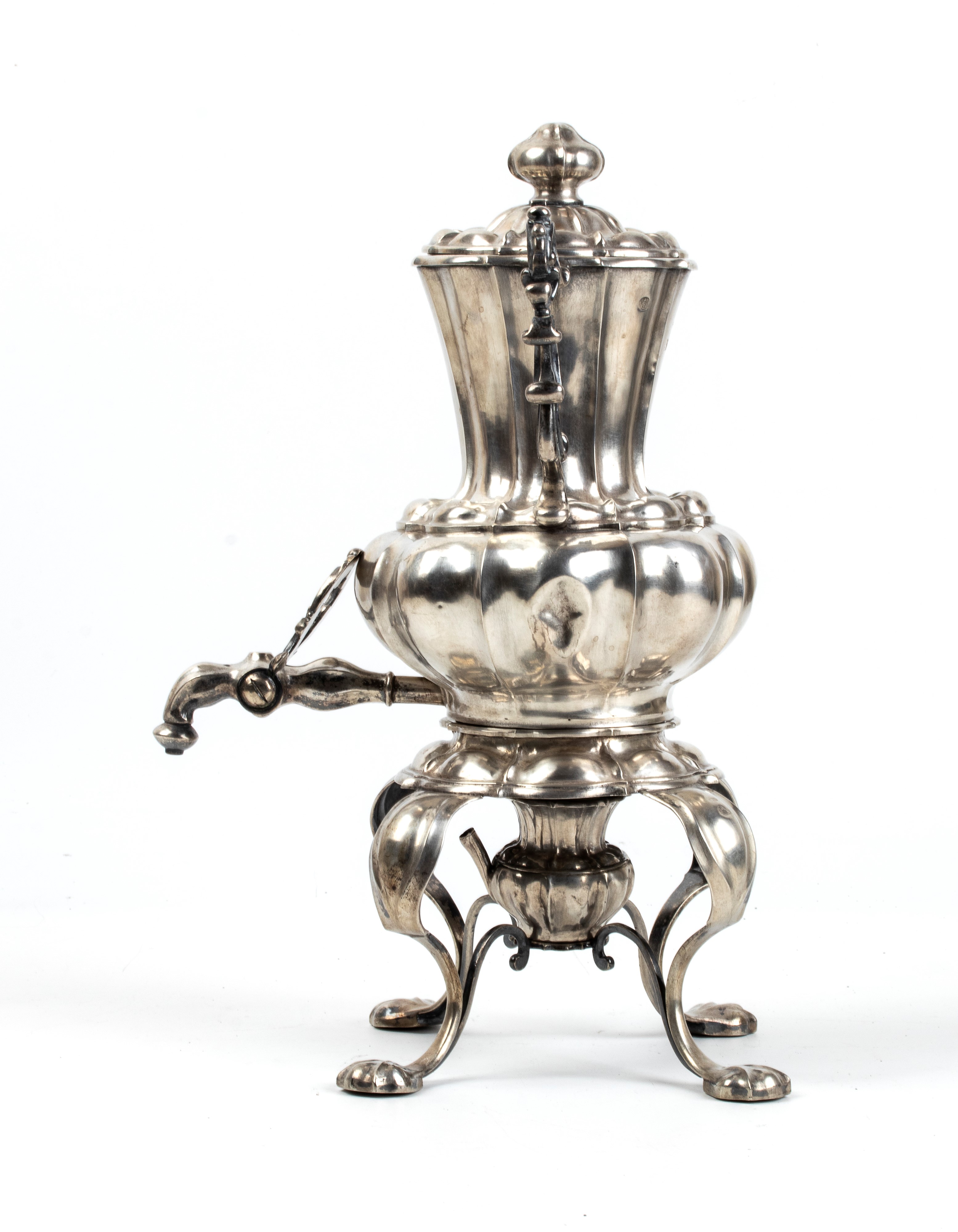 Samovar austriaco in argento