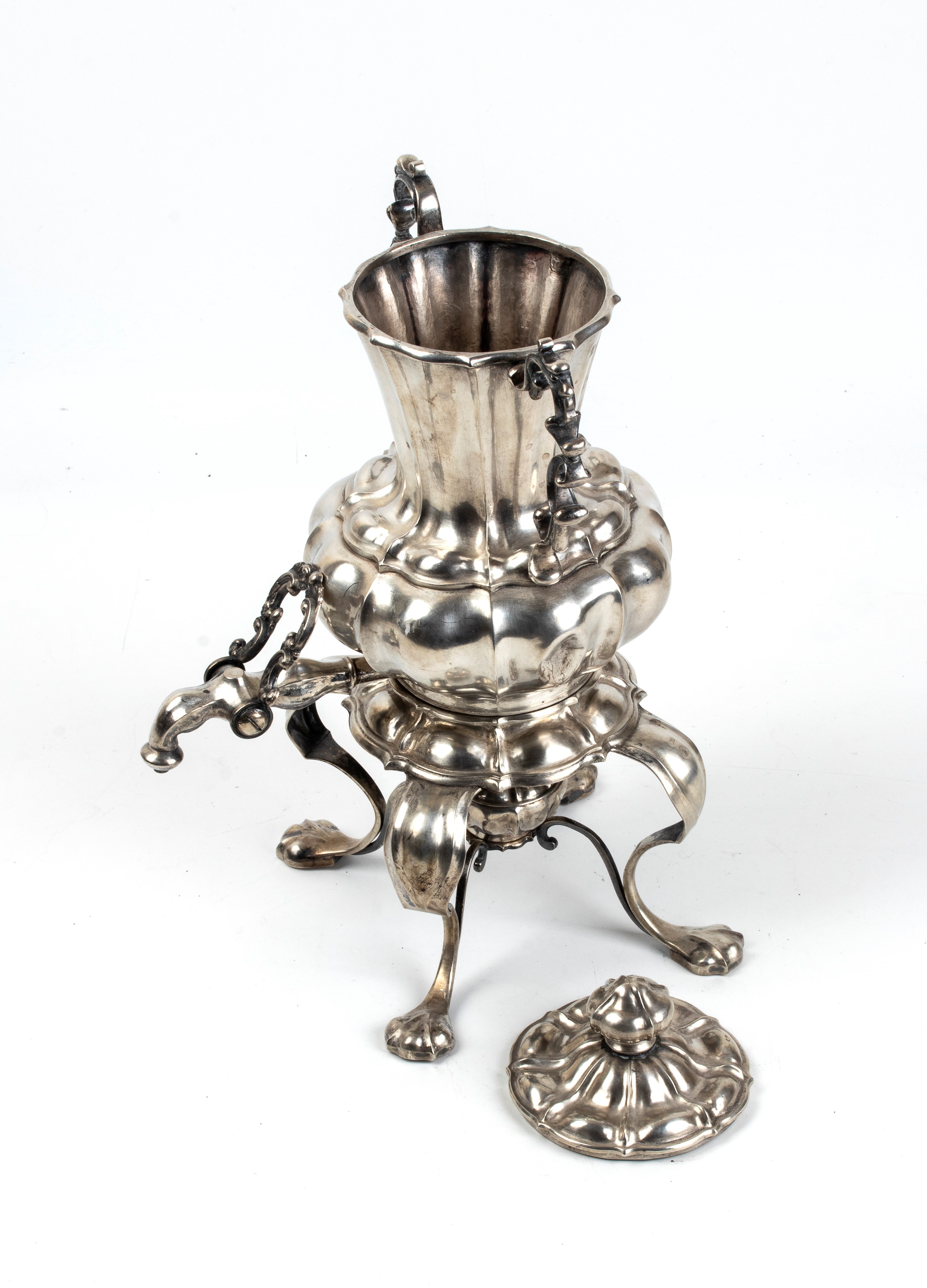 Samovar austriaco in argento