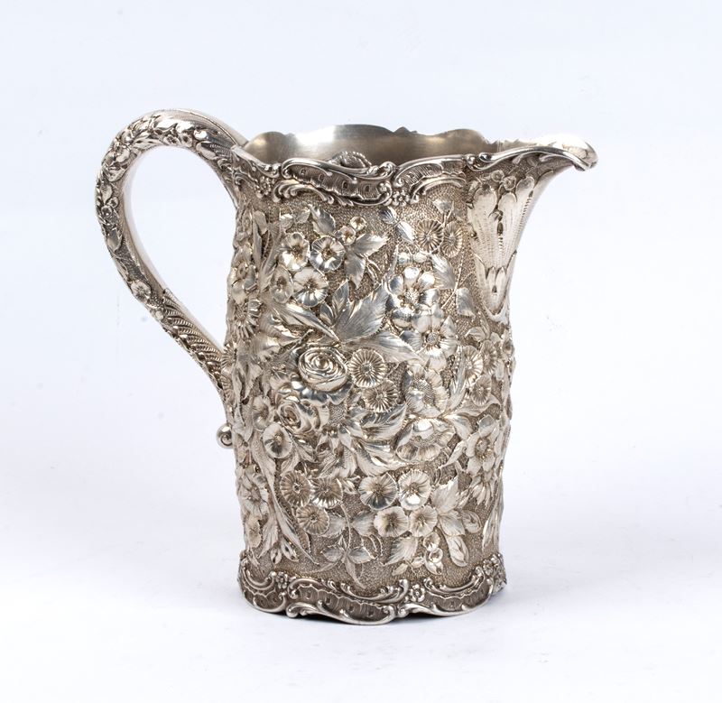 Caraffa americana in argento