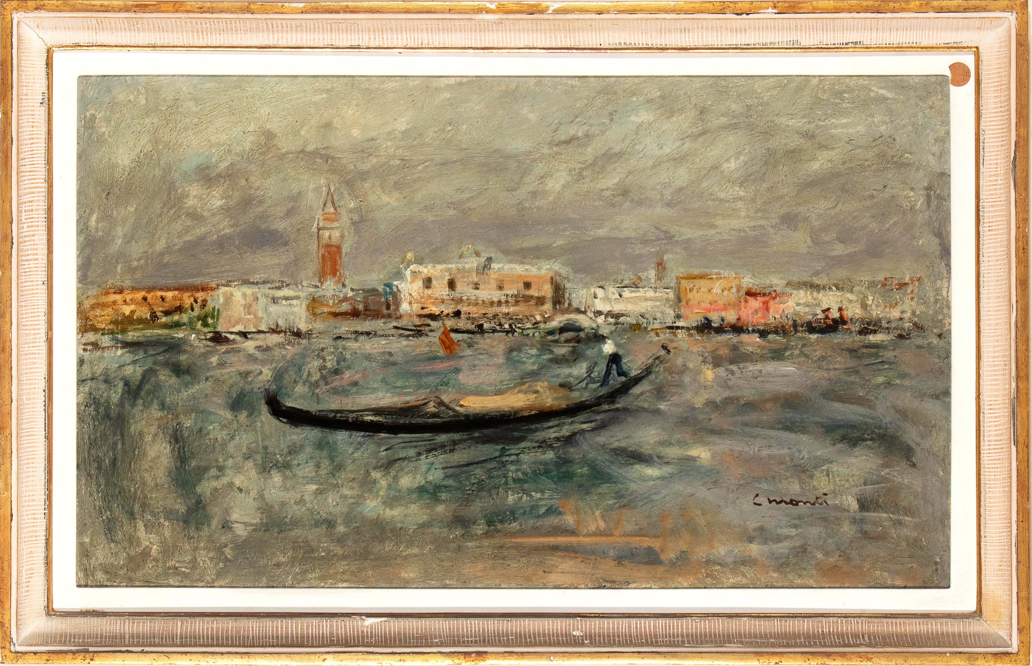 Cesare Monti - Veduta di Venezia