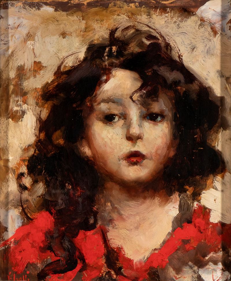 Vincenzo Irolli - Ritratto di Bambina
