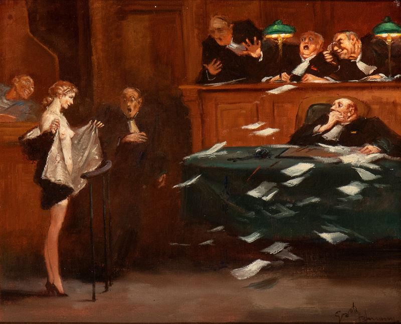 Gaston Hoffmann - Processi al Tribunale