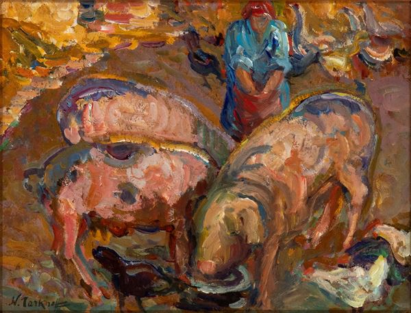 NICOLAS ALEXANDROVITCH TARKHOFF - Farmyard