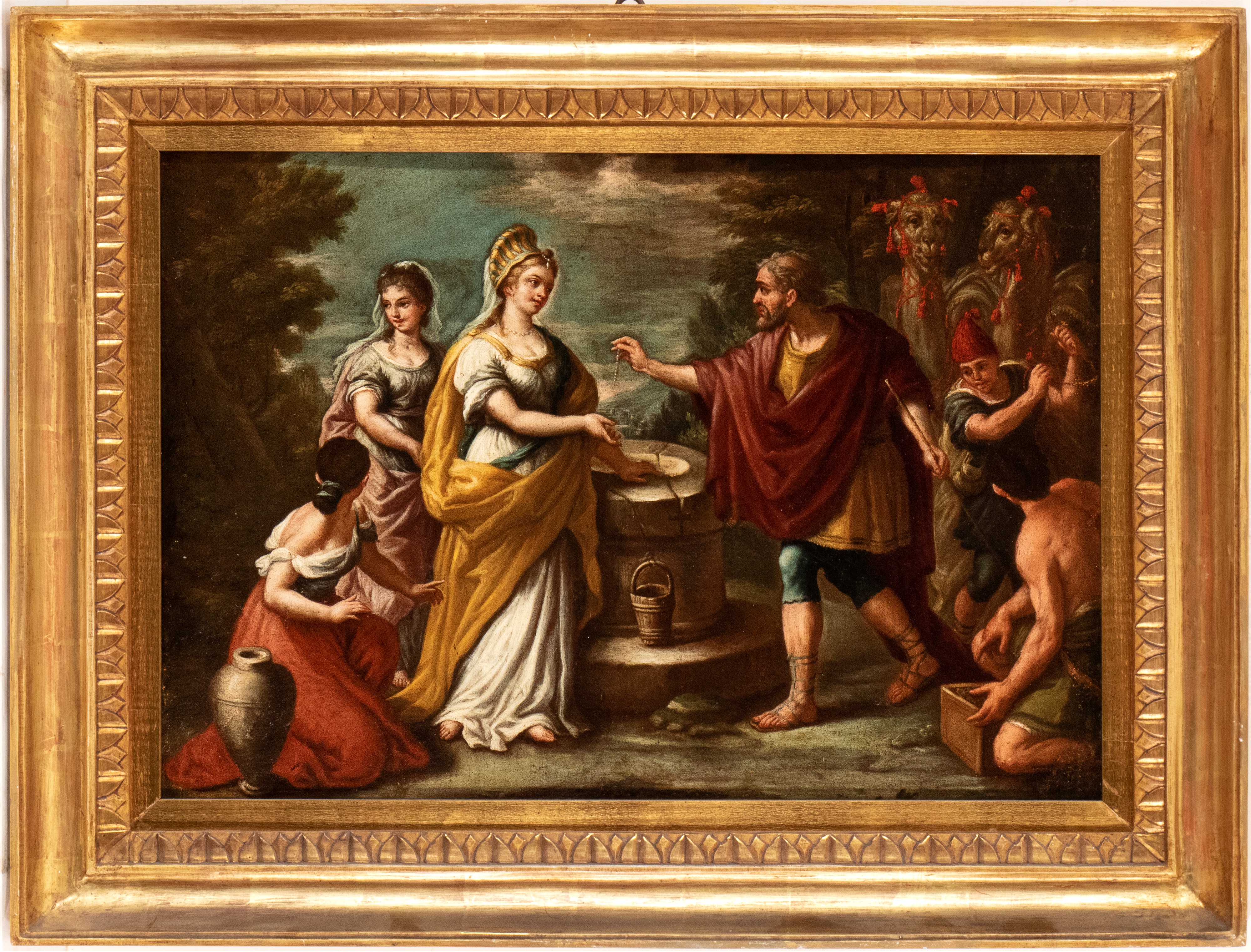 Artista Emiliano, XVIII Secolo - Rebecca al Pozzo