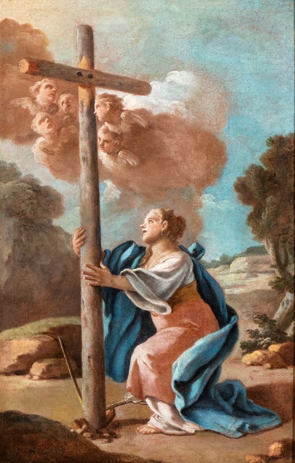 Francesco de Mura - Saint Helena in adoration of the Cross
