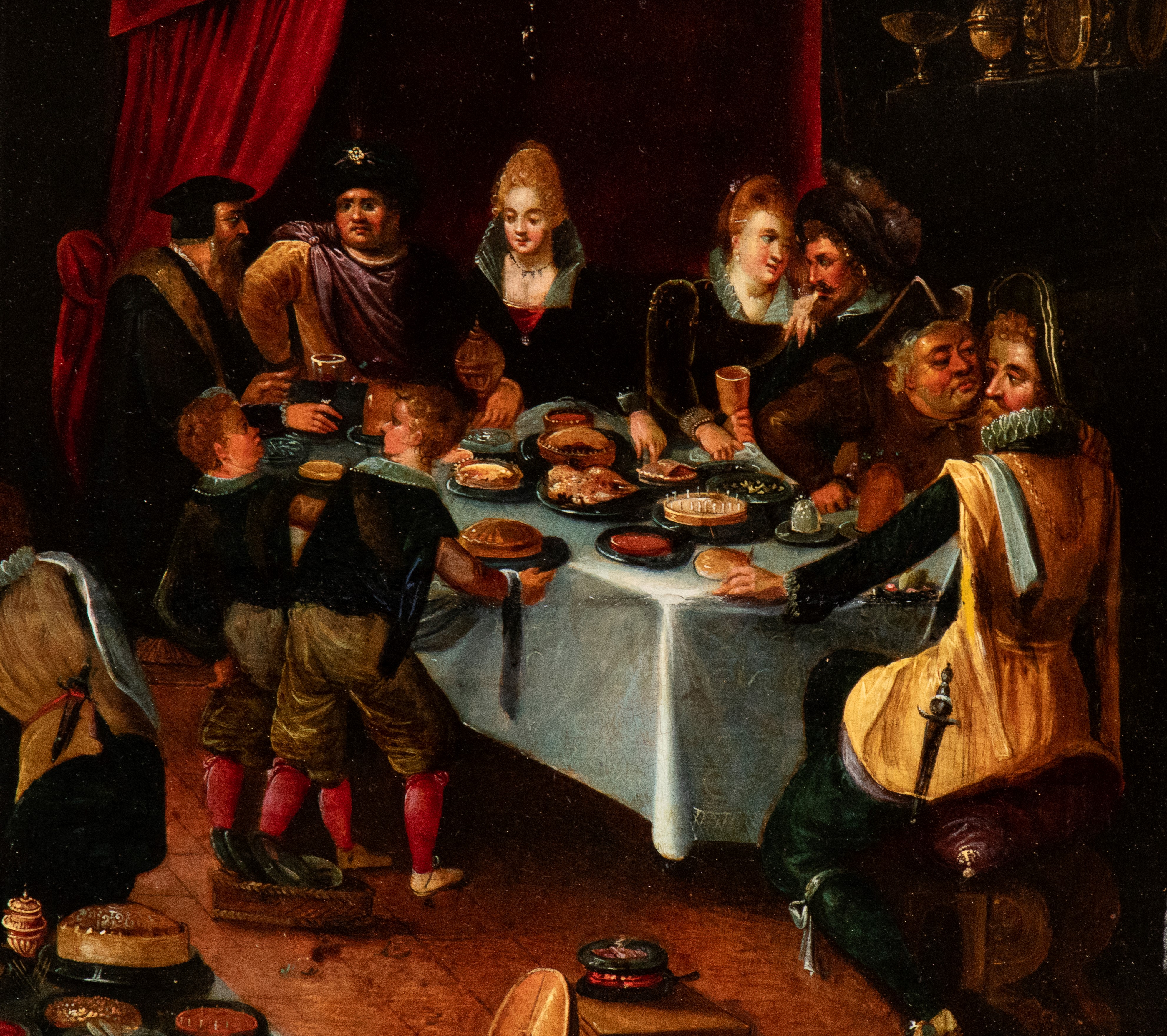 Frans Francken il Giovane - Lazzaro e il Ricco Epulone