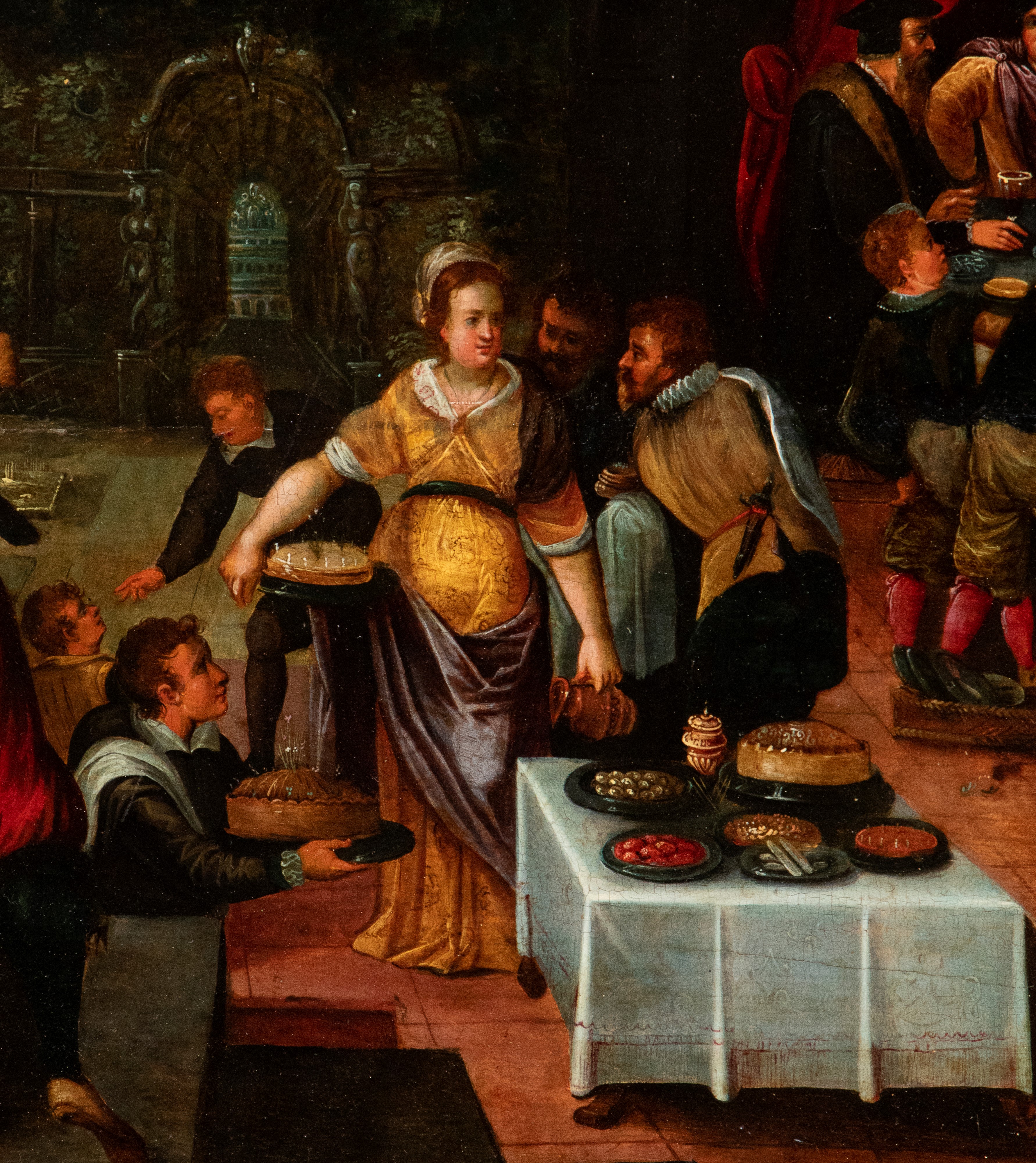 Frans Francken il Giovane - Lazzaro e il Ricco Epulone