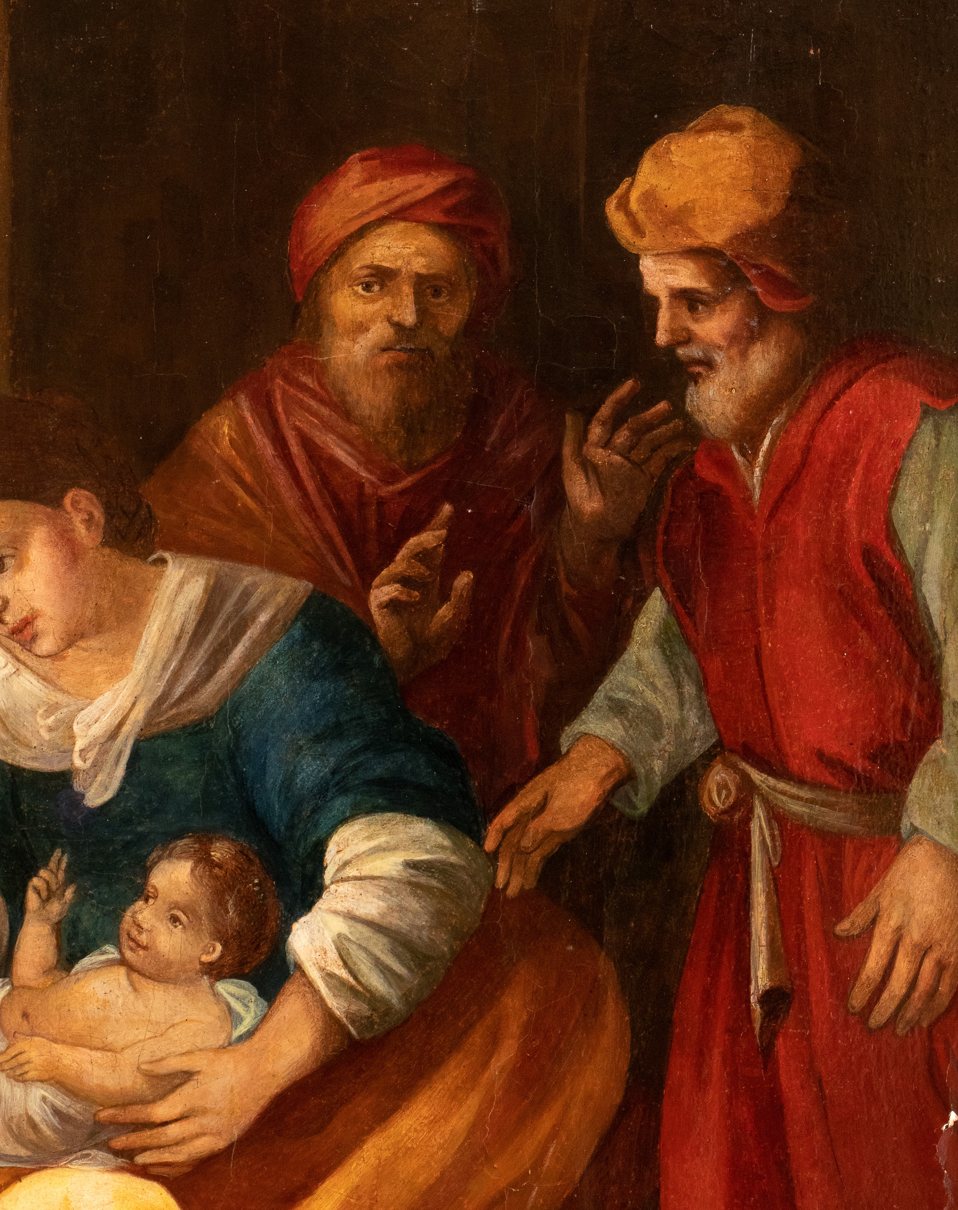 Artista Centro-italiano, XVI Secolo - Nascita della Vergine