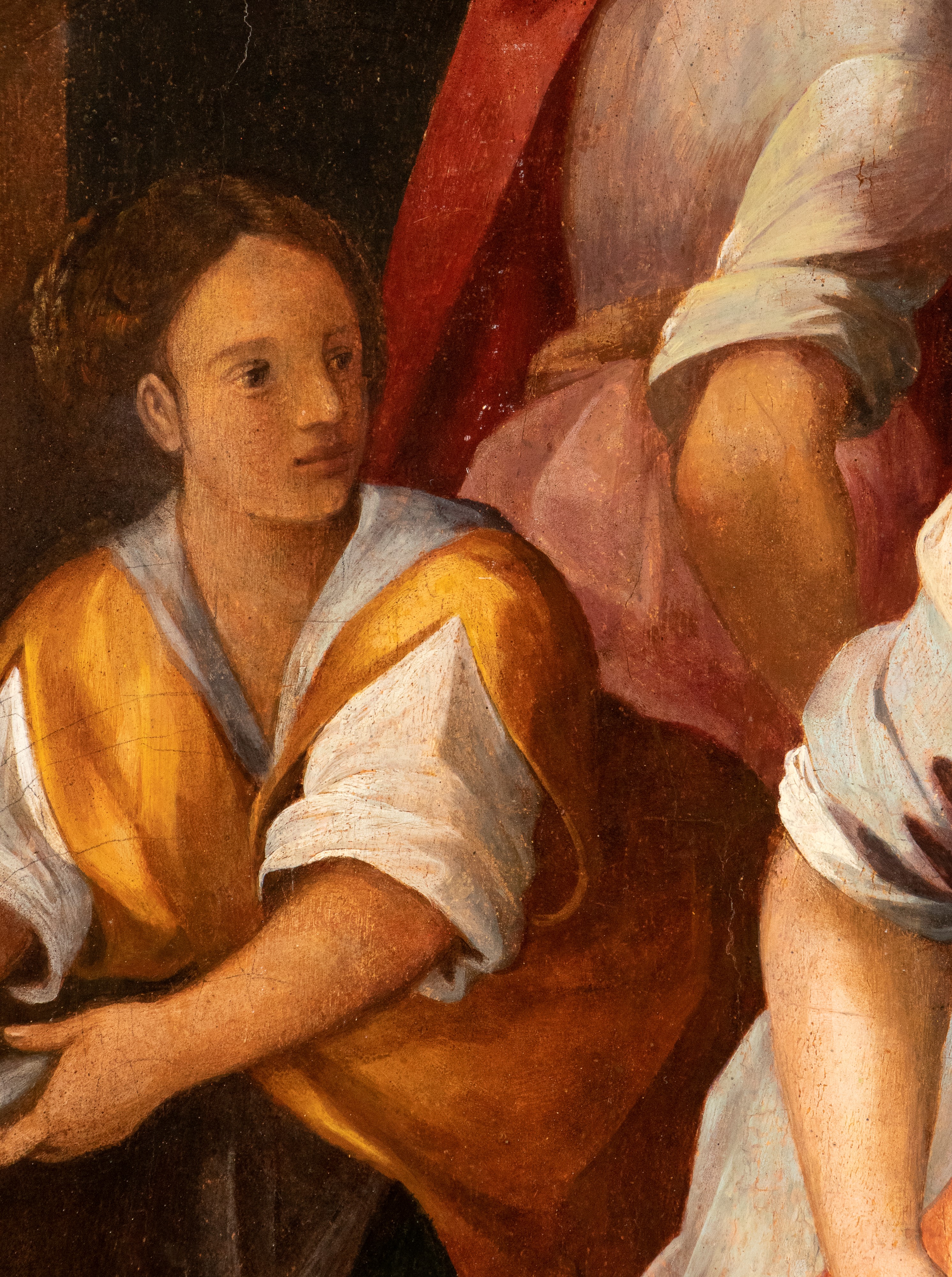 Artista Centro-italiano, XVI Secolo - Nascita della Vergine