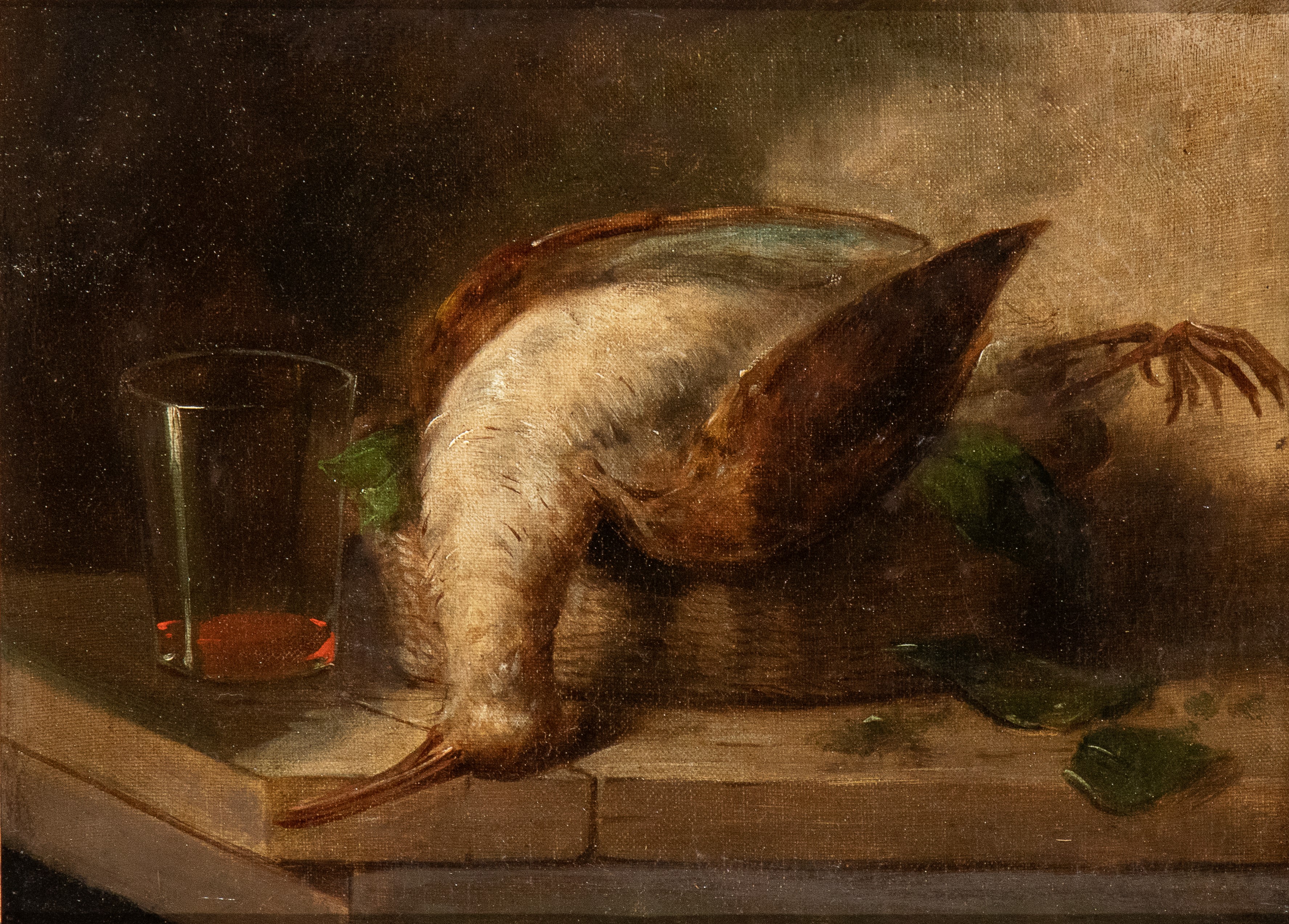 Nicola Levoli - A) Natura Morta con Pescato e Vasellame; B) Natura Morta con Cacciagione e Bicchi...