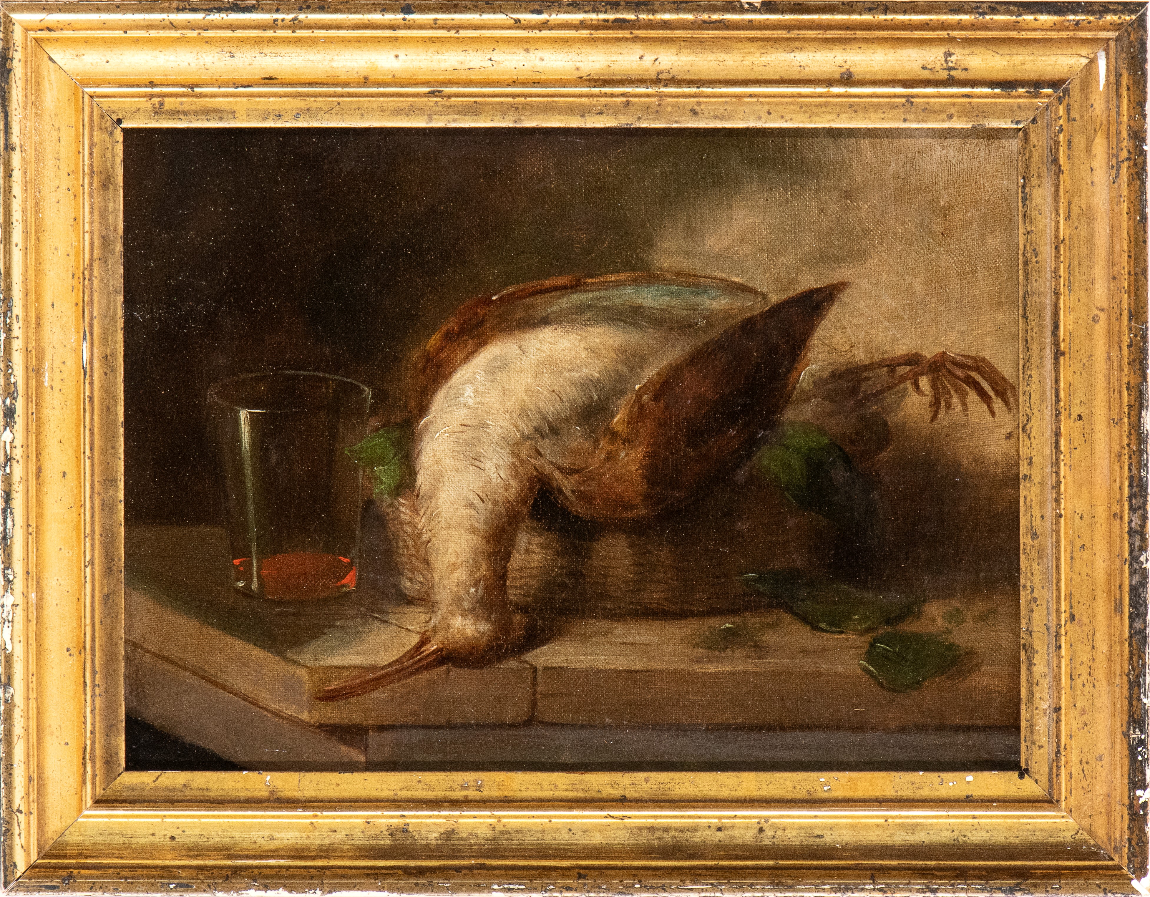 Nicola Levoli - A) Natura Morta con Pescato e Vasellame; B) Natura Morta con Cacciagione e Bicchi...