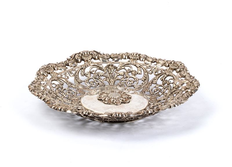 Cestino austriaco in argento