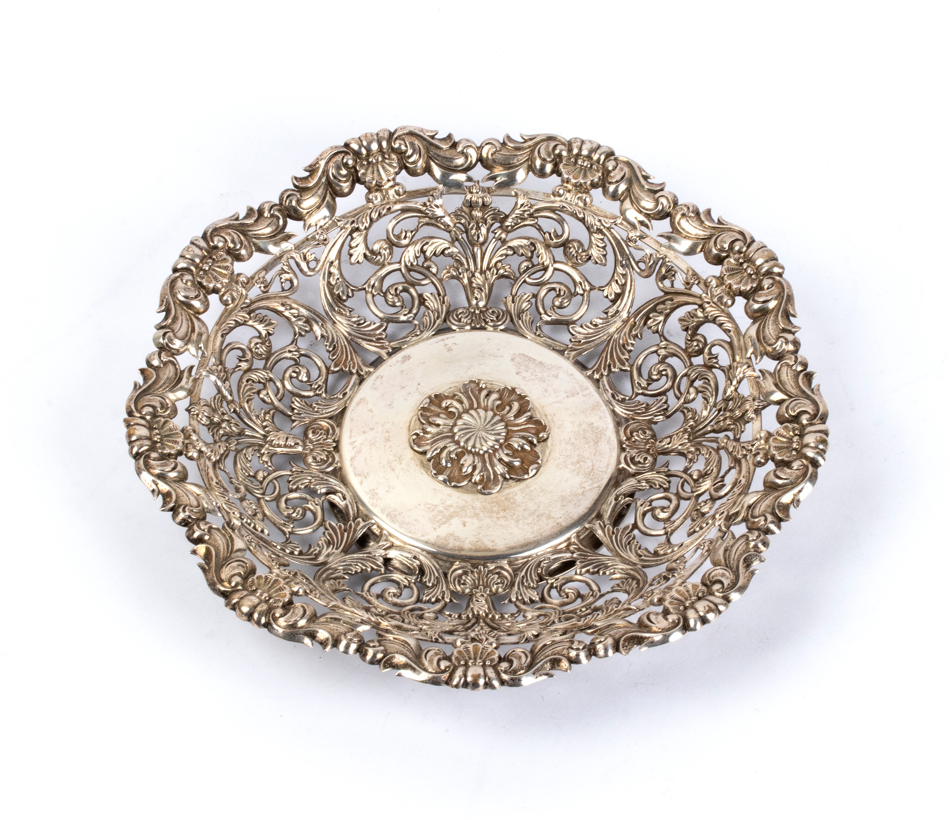 Cestino austriaco in argento