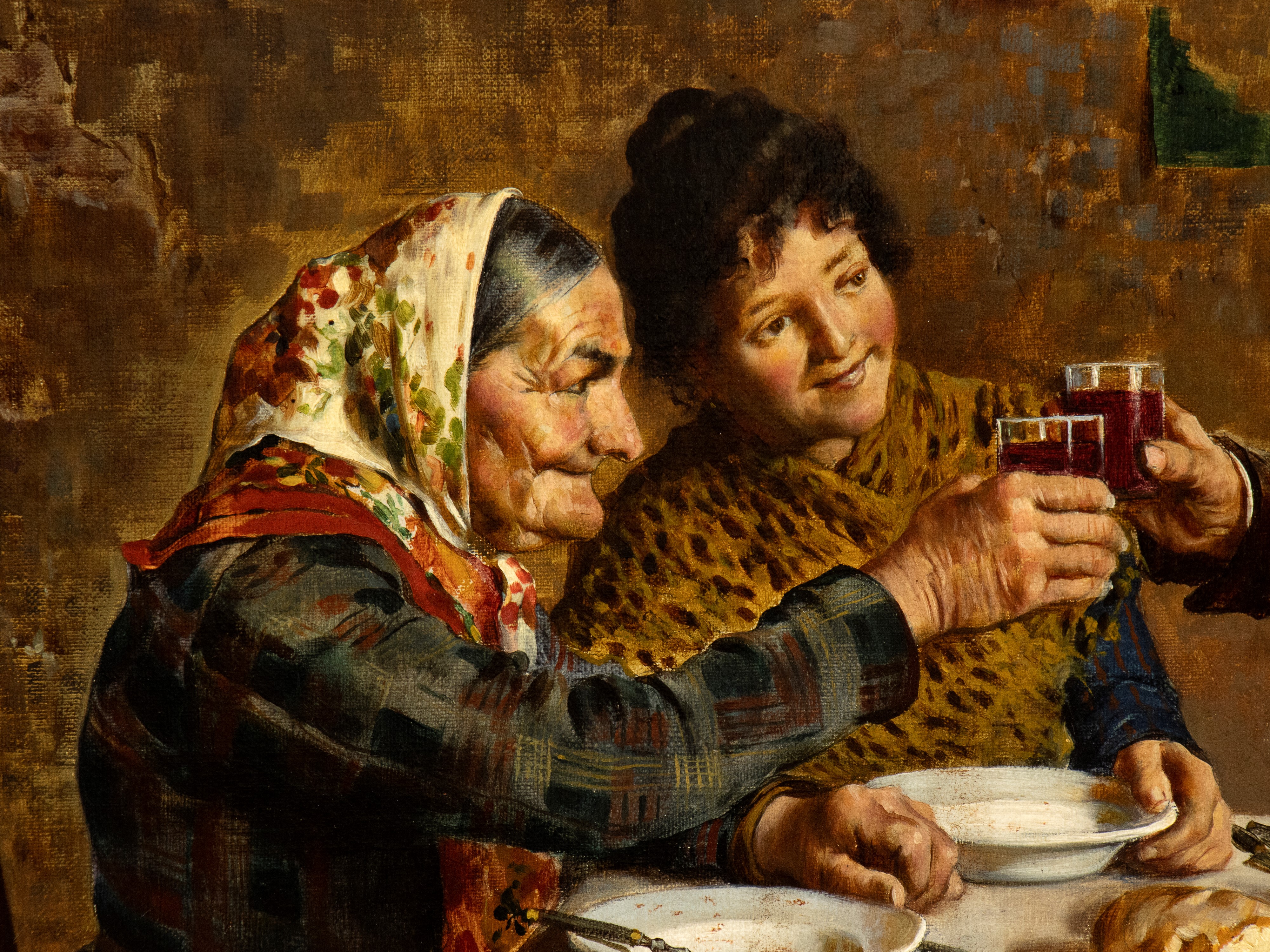Eugenio Zampighi - Scena di Interno