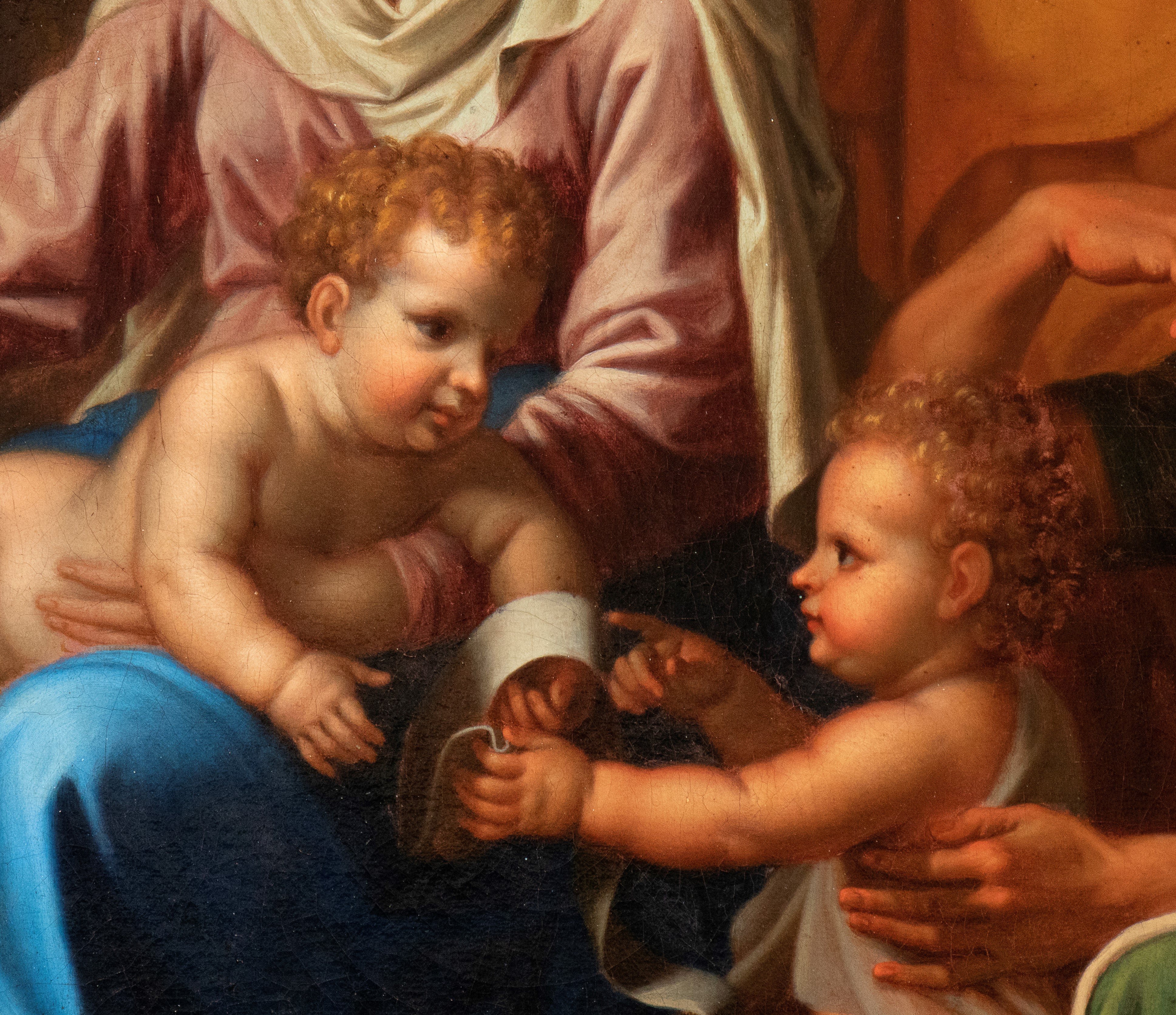 Nicolas Poussin - Sacra Famiglia con San Giovannino e Santa Elisabetta
