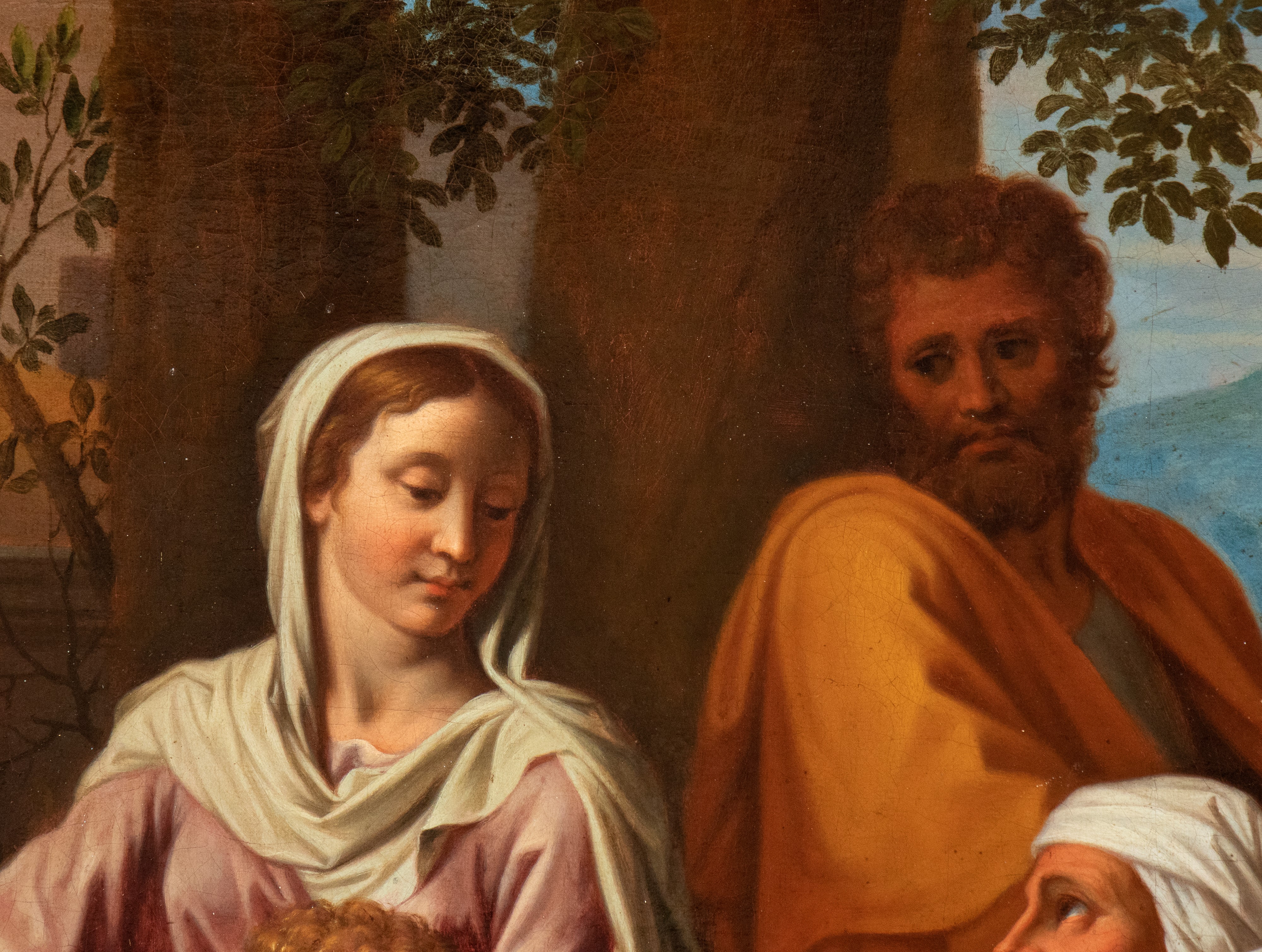 Nicolas Poussin - Sacra Famiglia con San Giovannino e Santa Elisabetta
