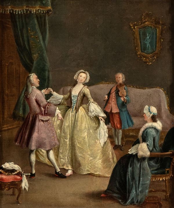 Pietro Longhi - Dance lesson