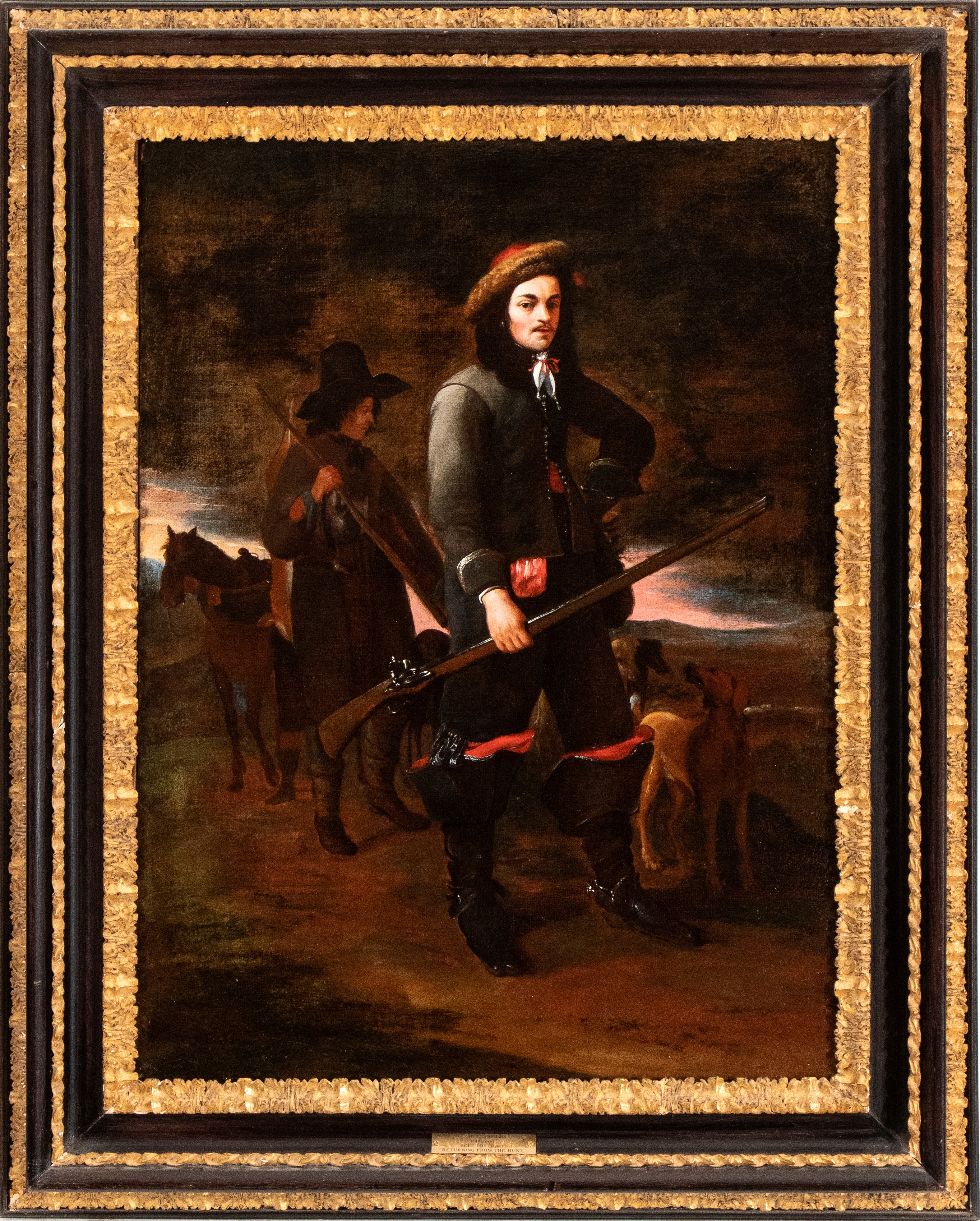 Michiel Sweerts - Due Cacciatori con Cane