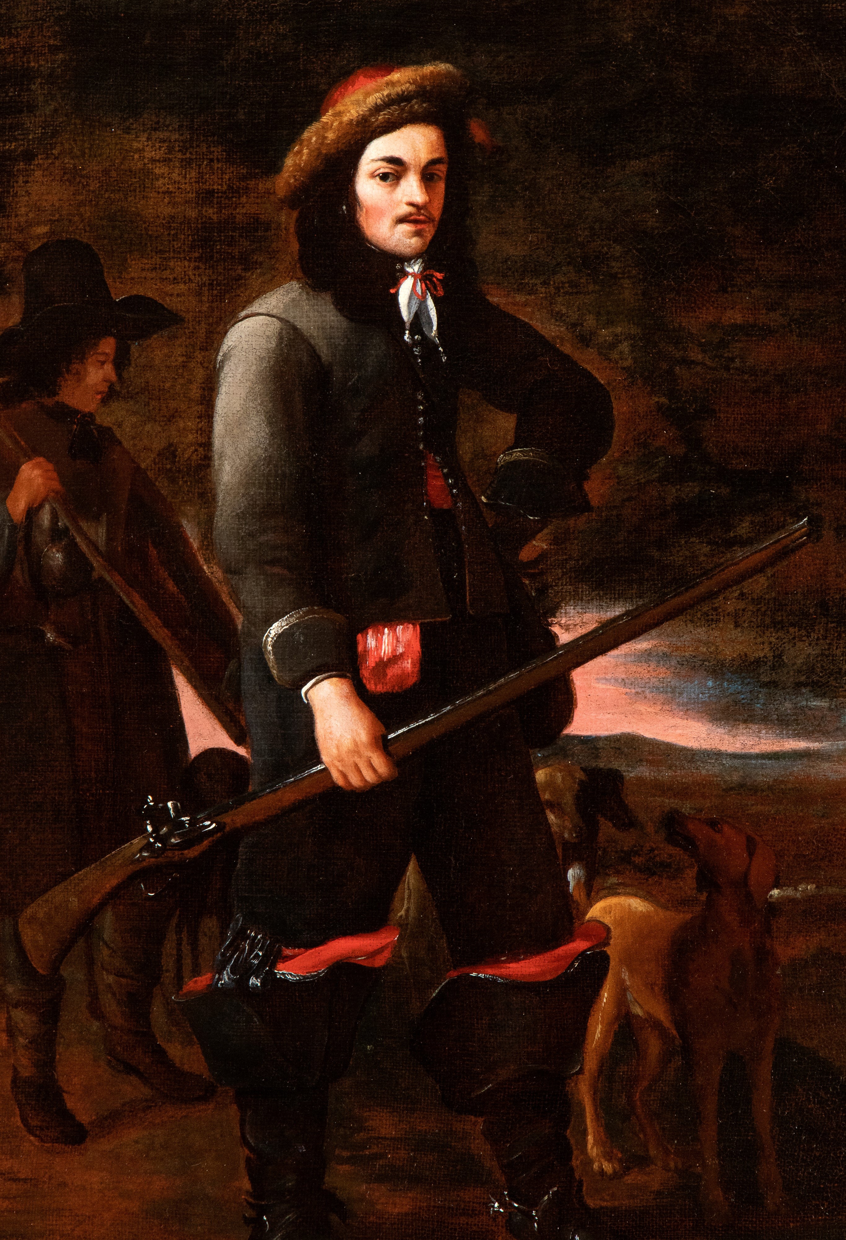 Michiel Sweerts - Due Cacciatori con Cane