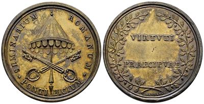Luigi Gennari, Medaglia commemorativa per il Seminario Romano Pontificio (1805)