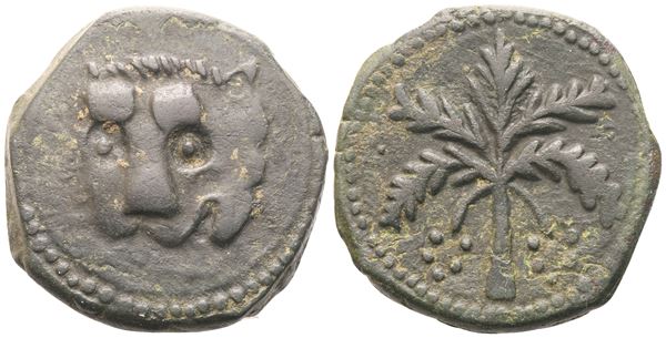 MESSINA. Guglielmo II (1166-1189). Follaro largo o Trifollaro; Æ (10,90 g; 23,5 mm)