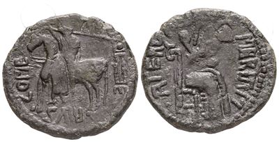 Mileto. Ruggero i Gran Conte (1085-1101). Trifollaro. Cu. Mir 497. R. Qbb