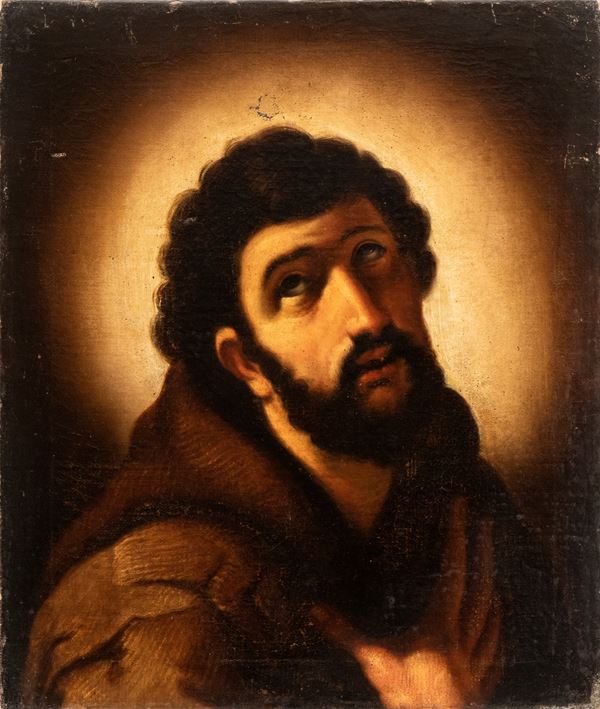 Artista genovese, XVII secolo - San Francesco 