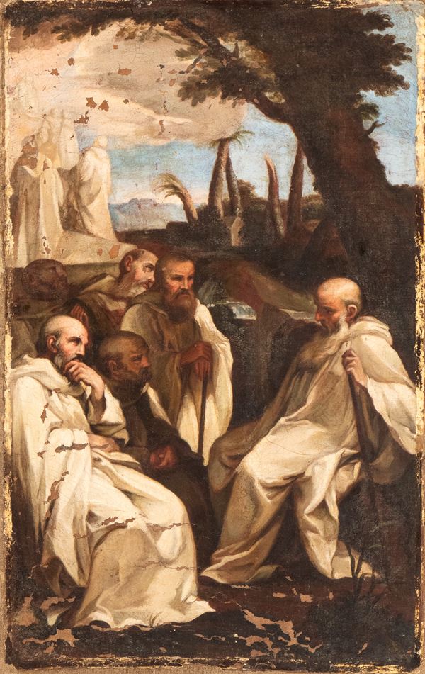 Andrea Sacchi - La visione di San Romualdo