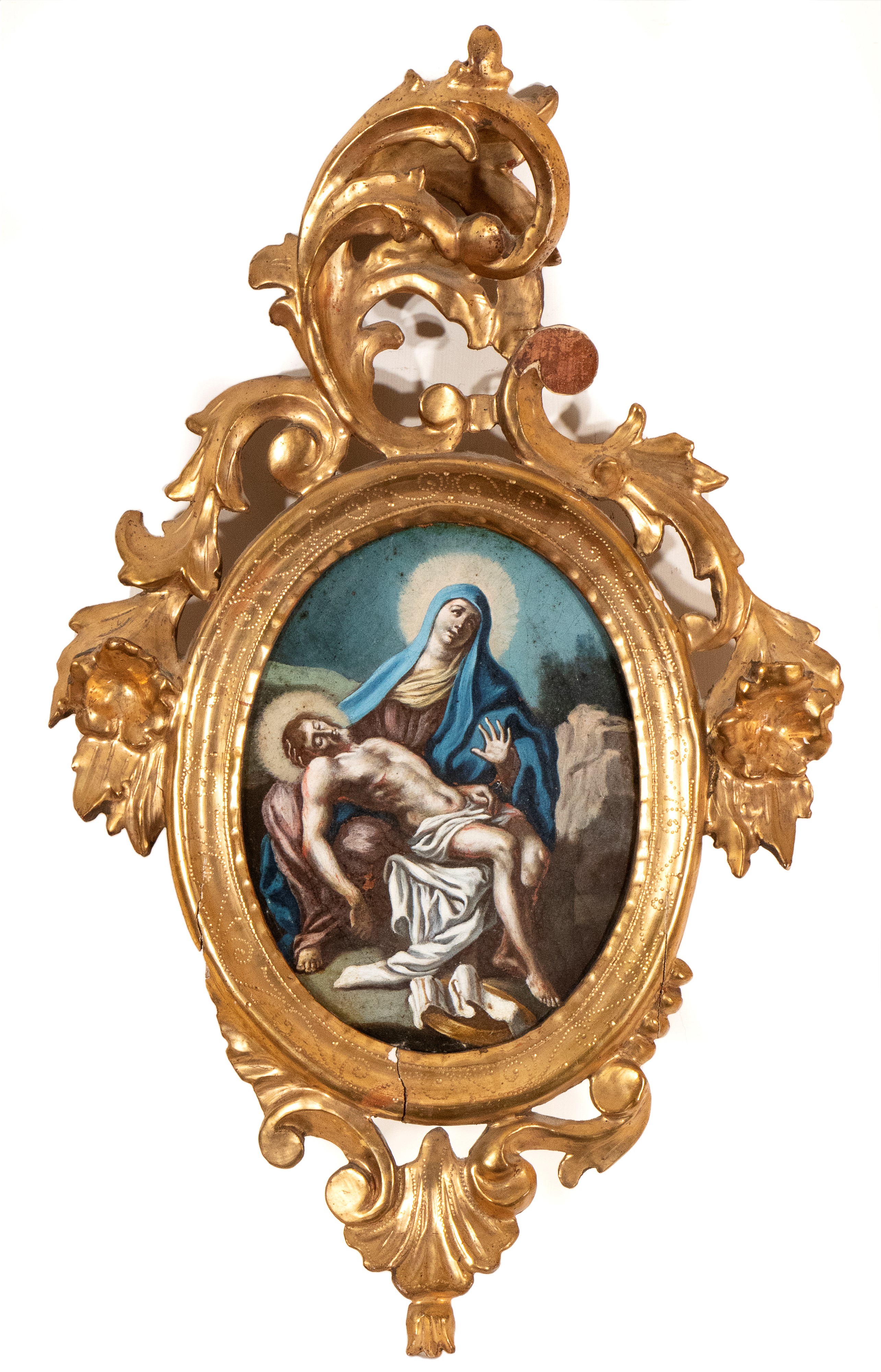 Artista Napoletano, XVIII Secolo - Pietà