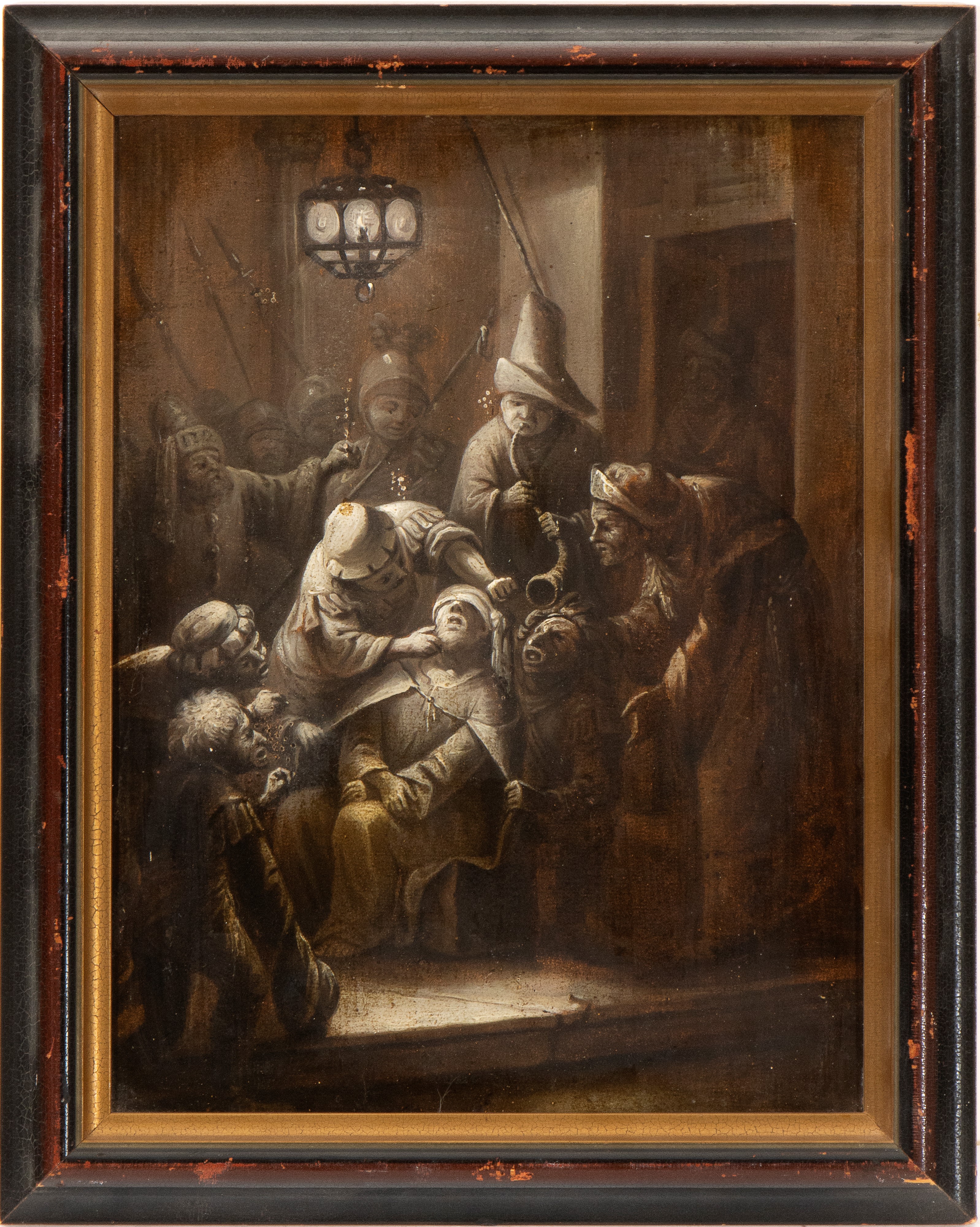 Artista Fiammingo, XVIII Secolo - Cristo Deriso