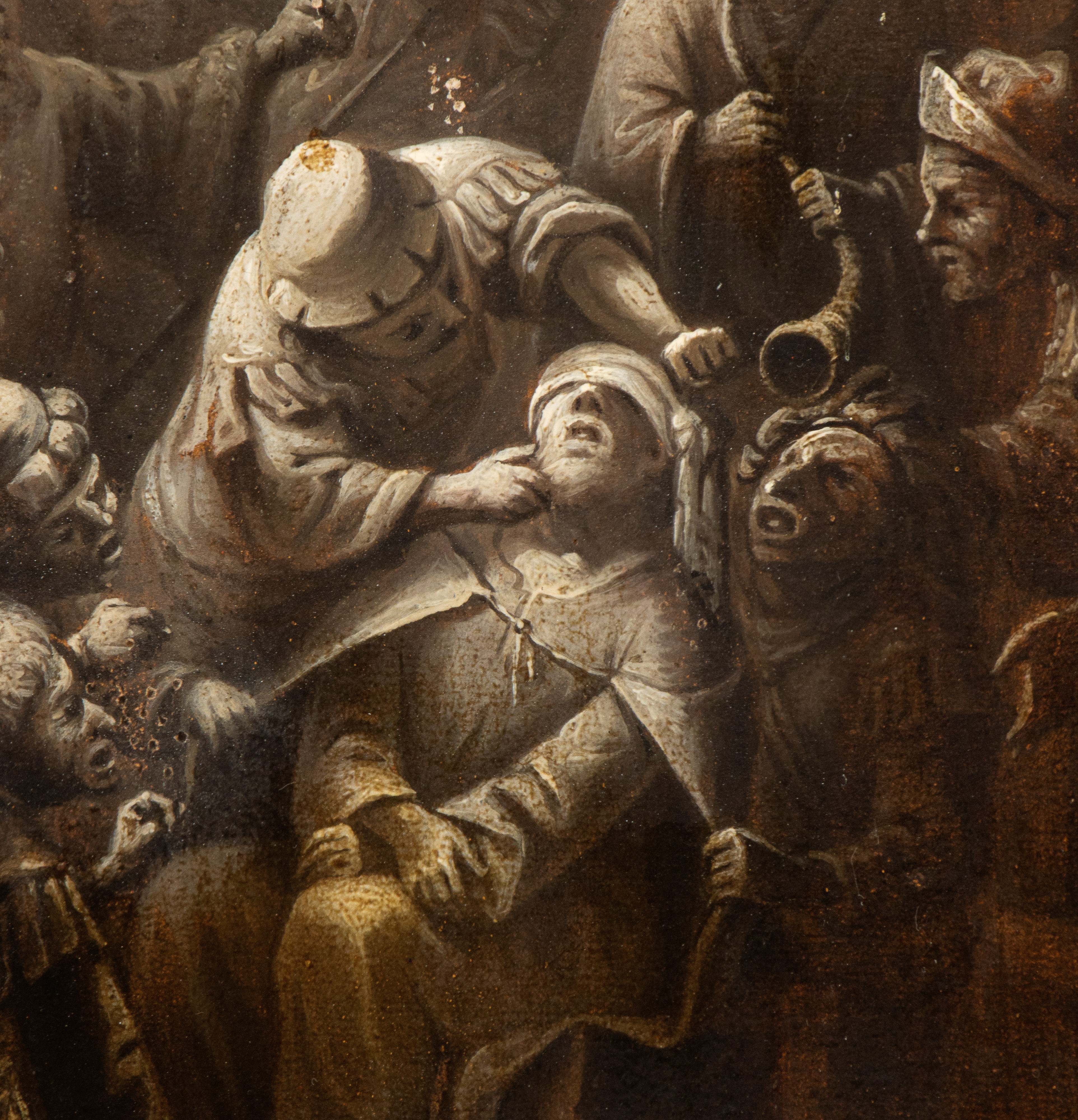 Artista Fiammingo, XVIII Secolo - Cristo Deriso