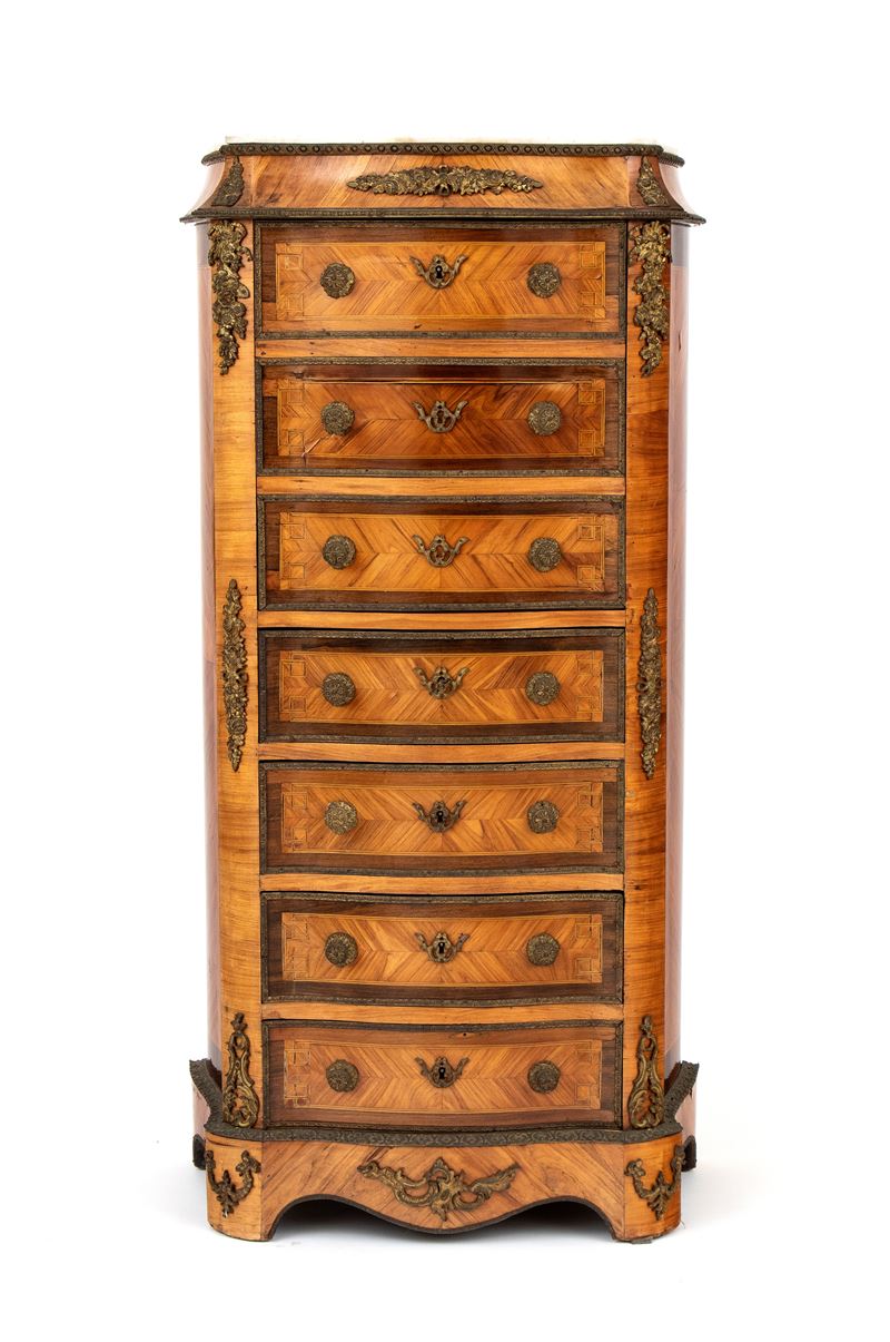 Secretaire Francese in Stile Luigi XV