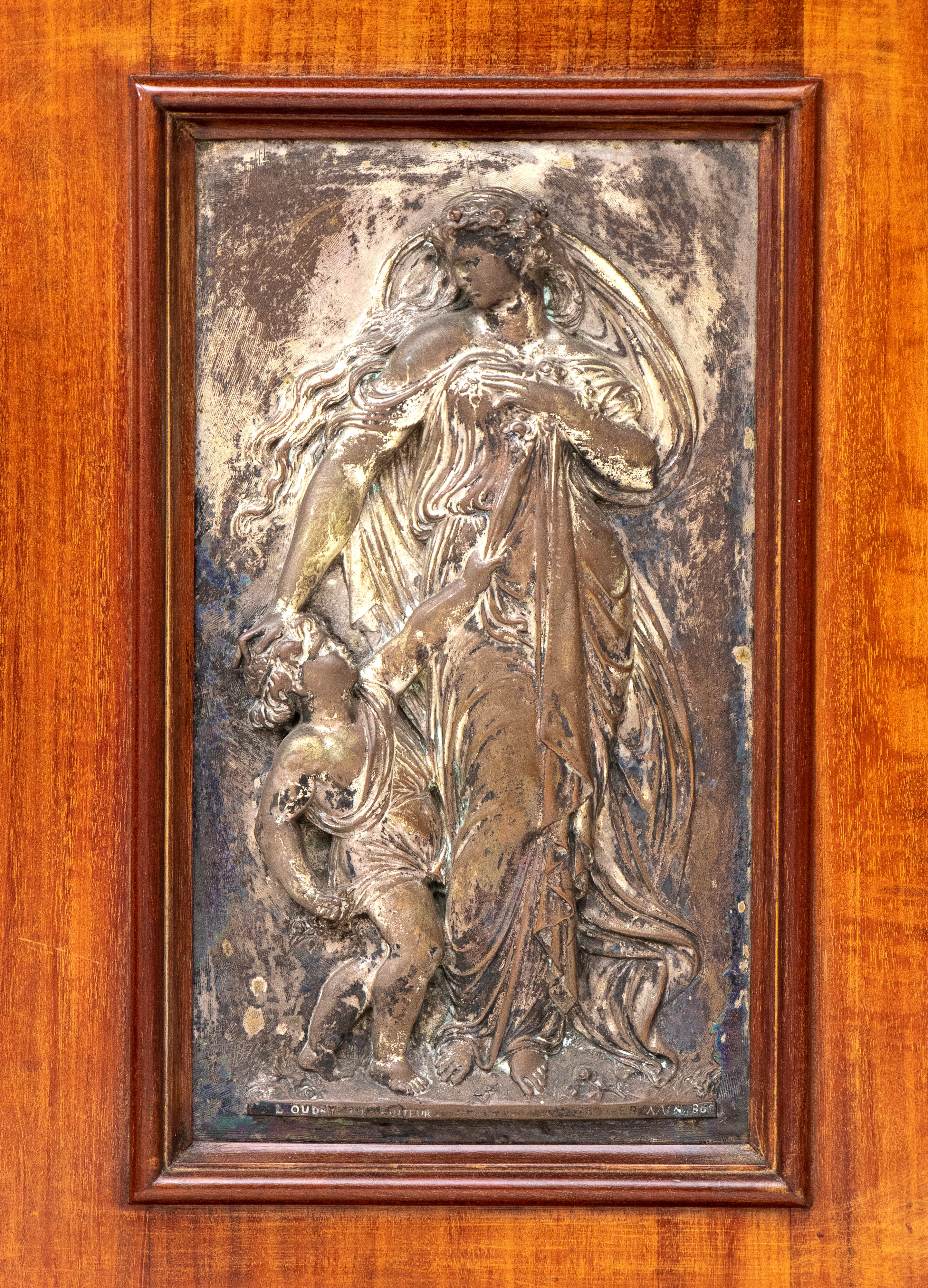Julius Yacoby - Credenza Vittoriana Inglese in Mogano