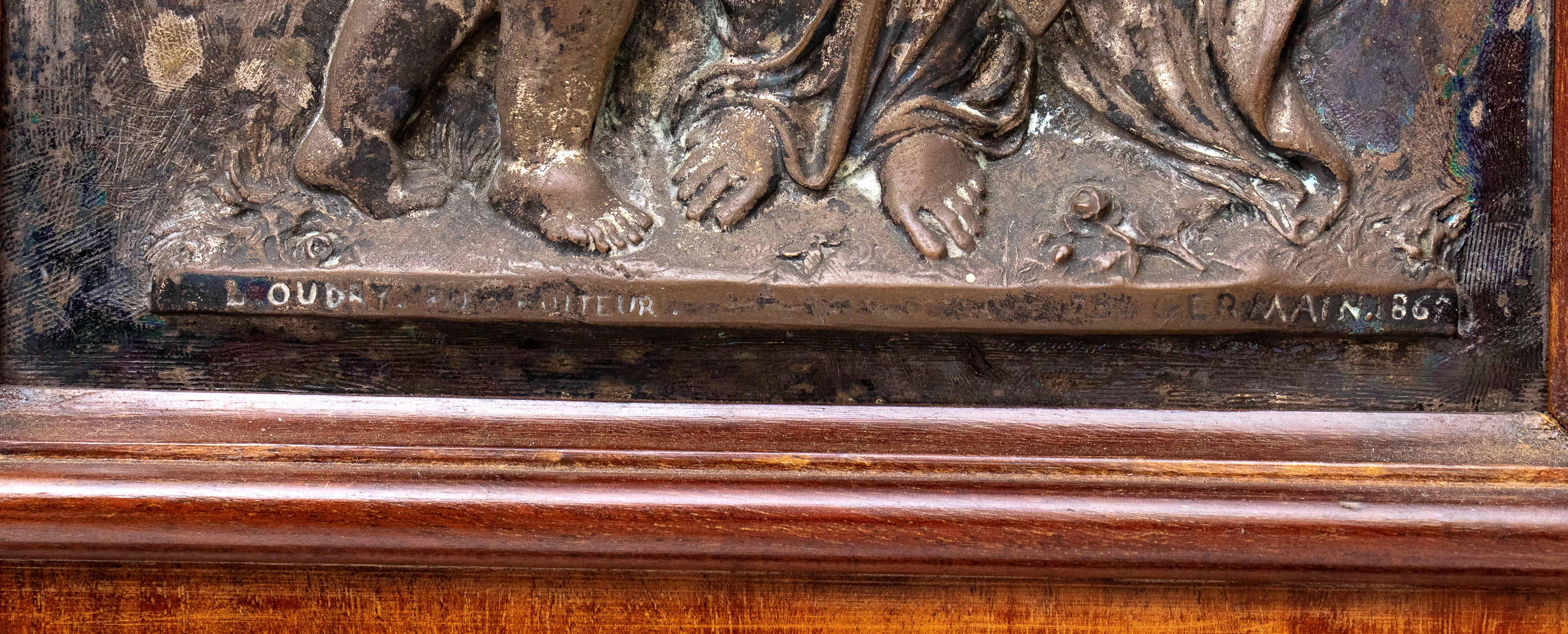 Julius Yacoby - Credenza Vittoriana Inglese in Mogano